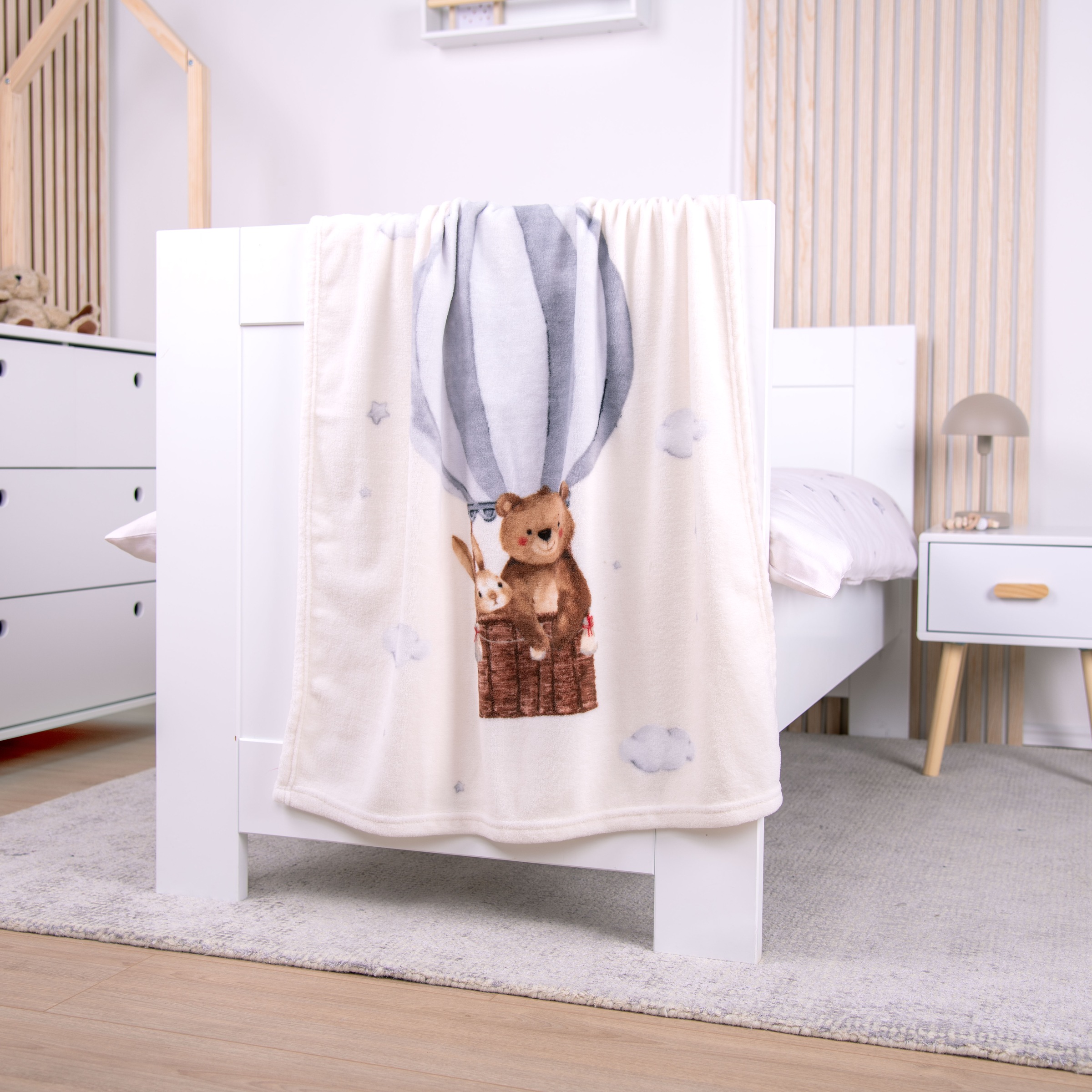 Baby Best Babydecke »babybest Ballonfahrt«, niedliches Motiv
