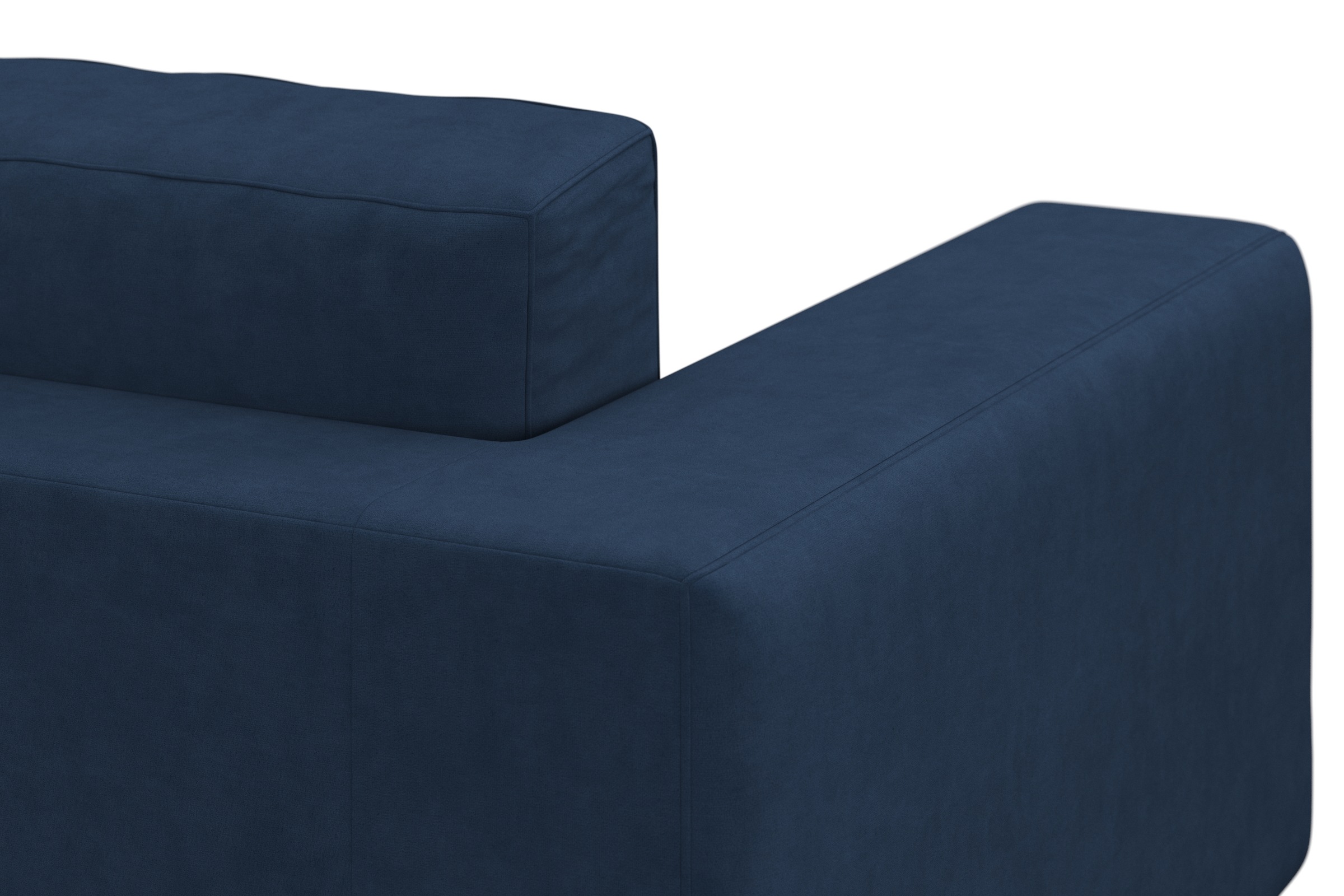 DOMO collection Ecksofa »Modica, zeitlos und elegant, L-Form«, moderne Optik mit extrabreiter Recamiere, auch in Cord