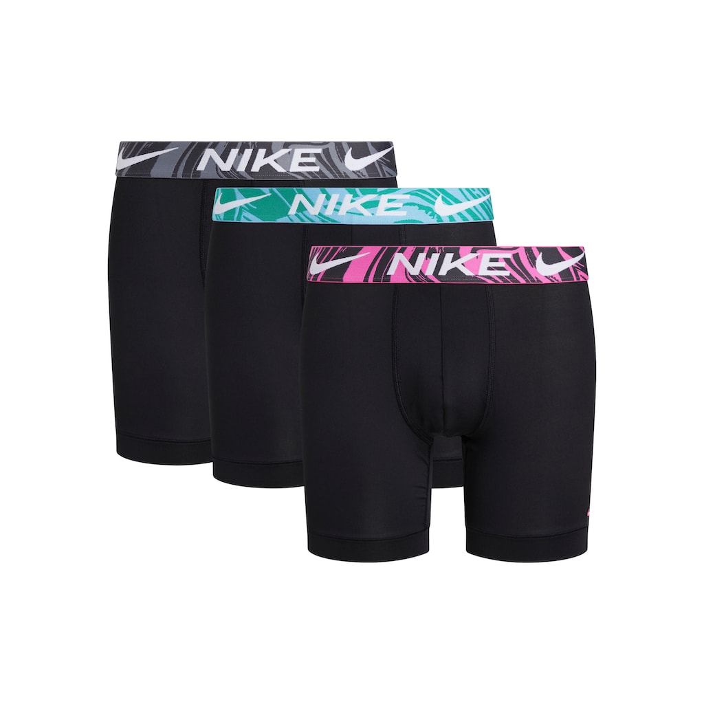 NIKE Underwear Boxershorts »BOXER BRIEF 3PK«, (Packung, 3 St., 3er), mit NIKE Logo-Elastikbund