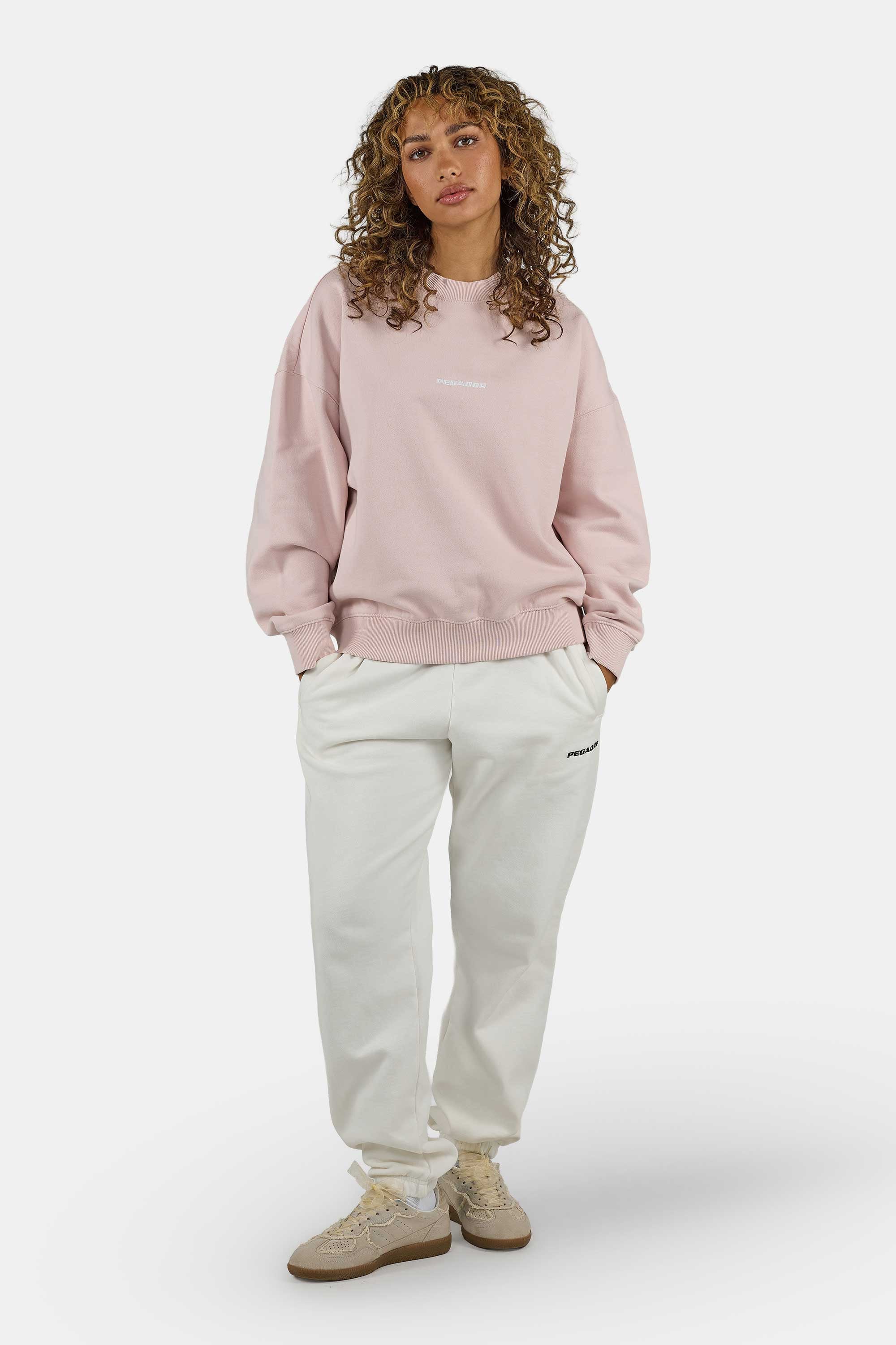 PEGADOR Sweatshirt »Sela Oversized Sweater«, Baumwollmischung, oversize
