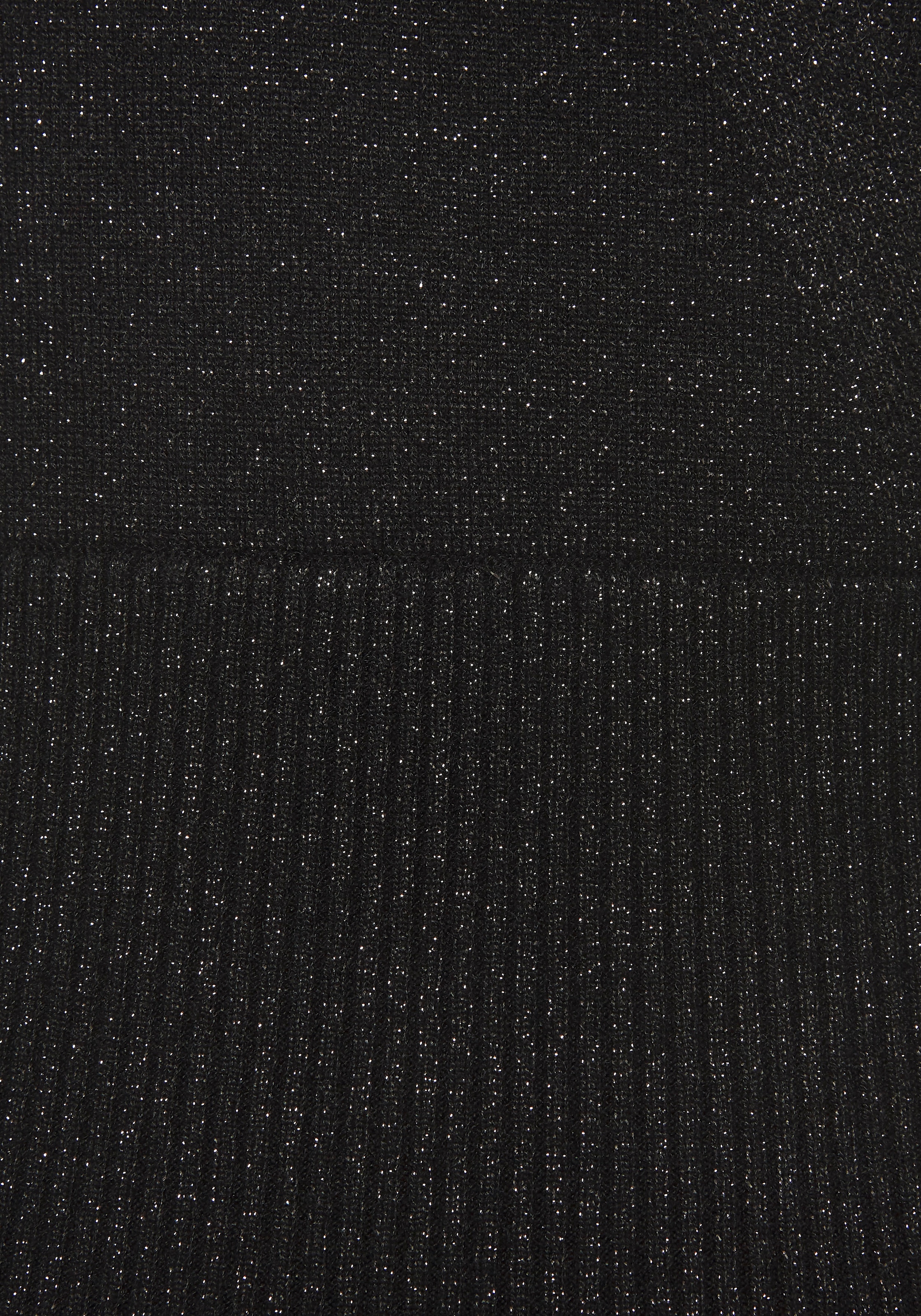 LASCANA Stricktop, mit glänzendem Lurexgarn