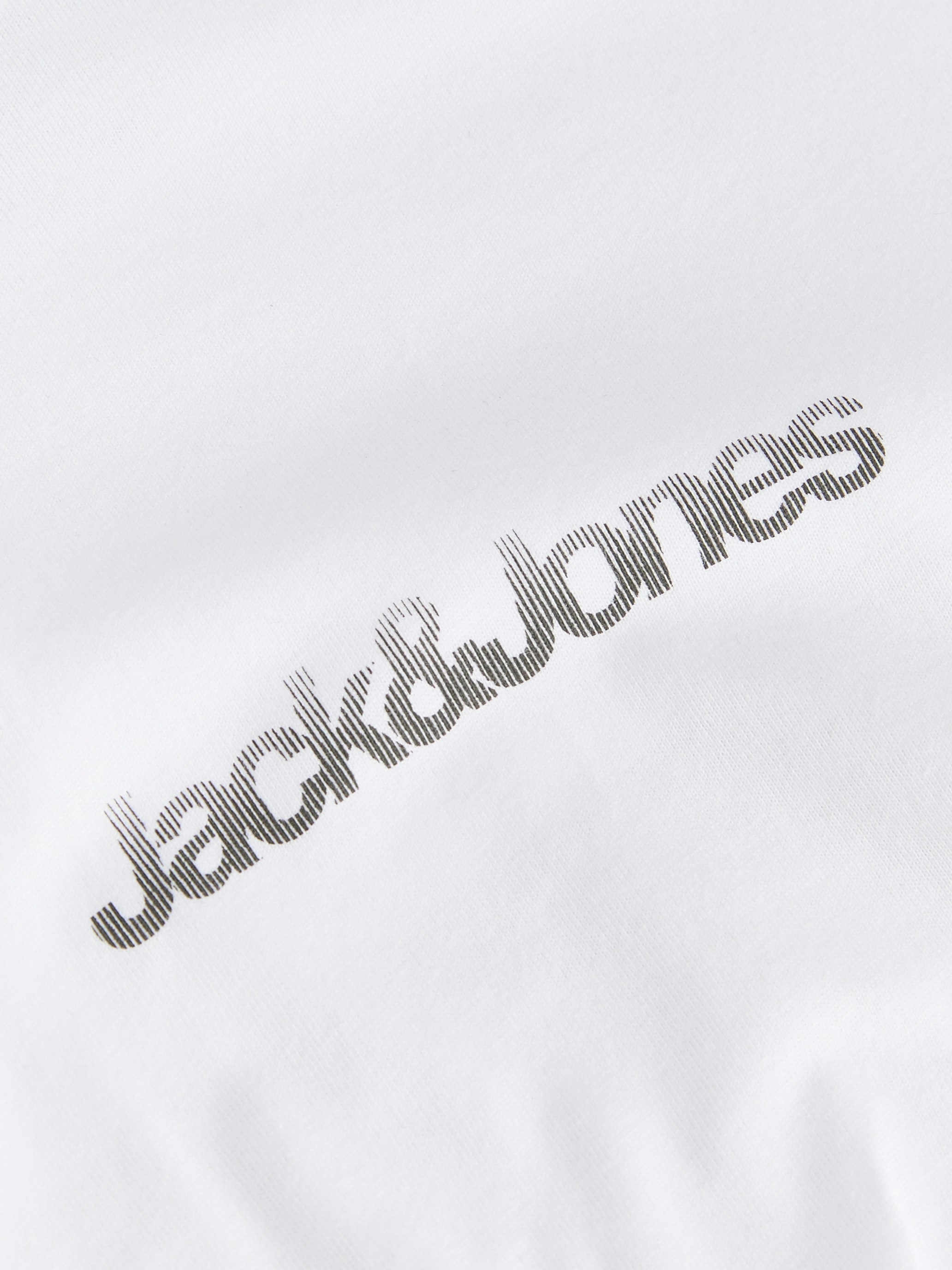 Jack & Jones T-Shirt »JCOECHO GRAPHIC BACK PRINT SS TEE CN FST« Baumwolle, regular fit