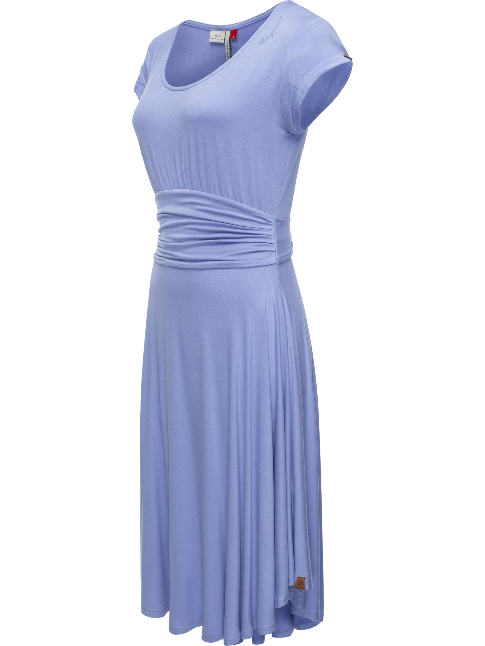 Ragwear Sommerkleid »Sommerkleid Yvone Solid«, leichtes Jersey-Kleid mit Taillengürtel