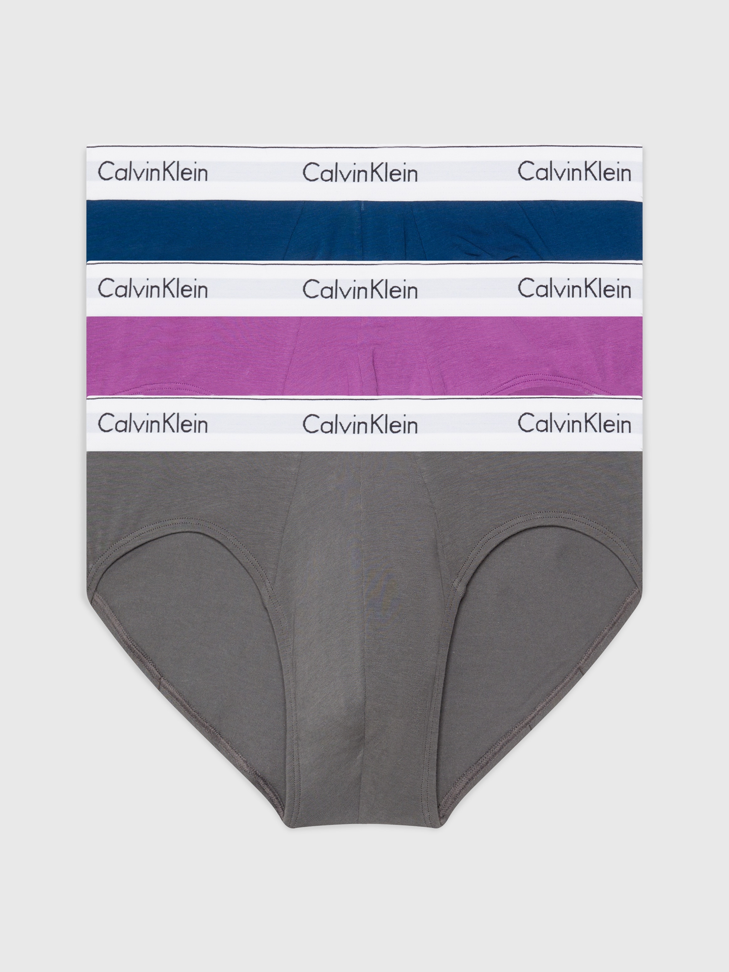 Calvin Klein Underwear Hipster, (Packung, 3 St.), mit Logoschriftzug am Wäschebund
