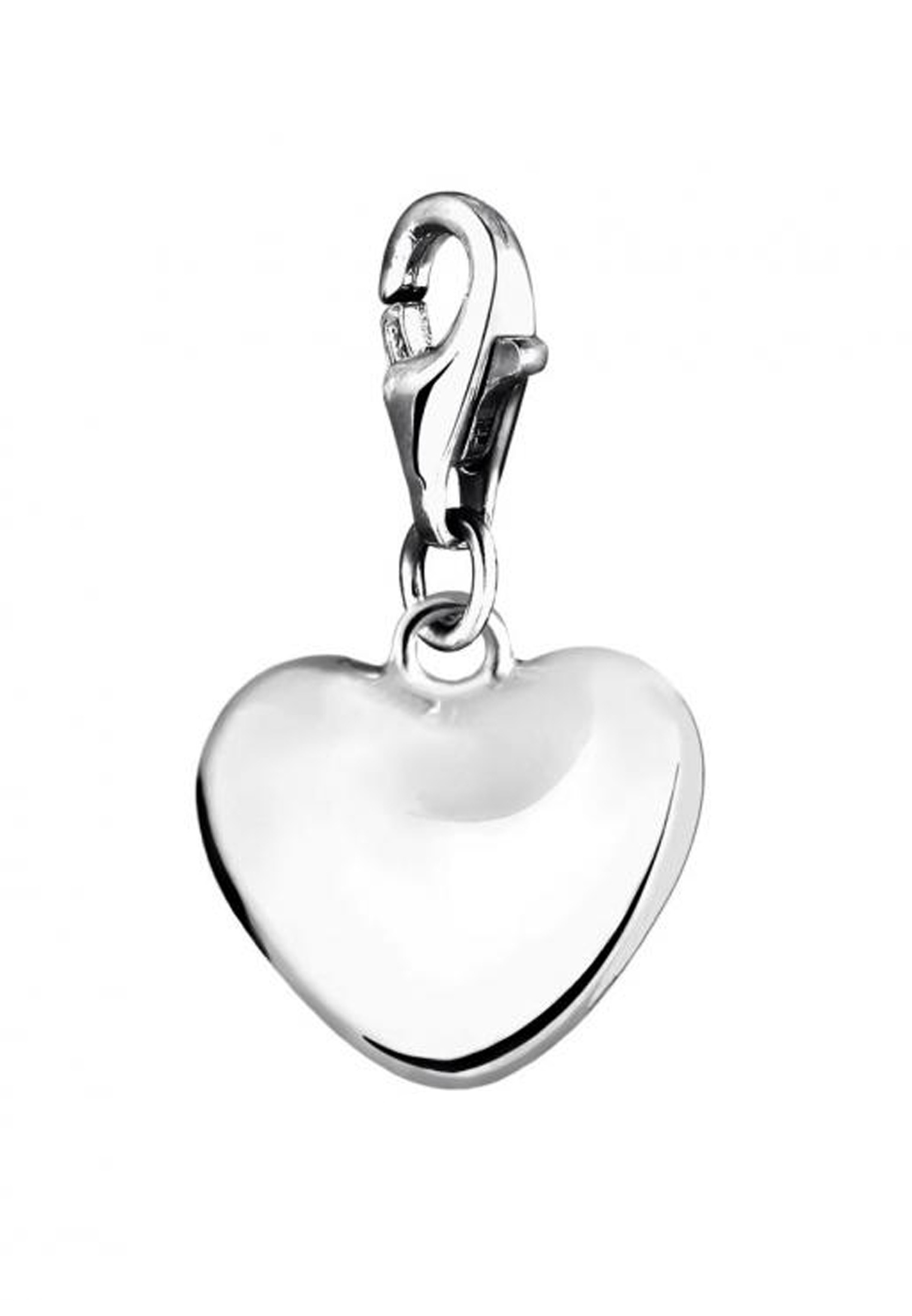 Nenalina Charm Herz »Charm Herz-Anhänger Symbol Basic Liebe Love 925 Silber«