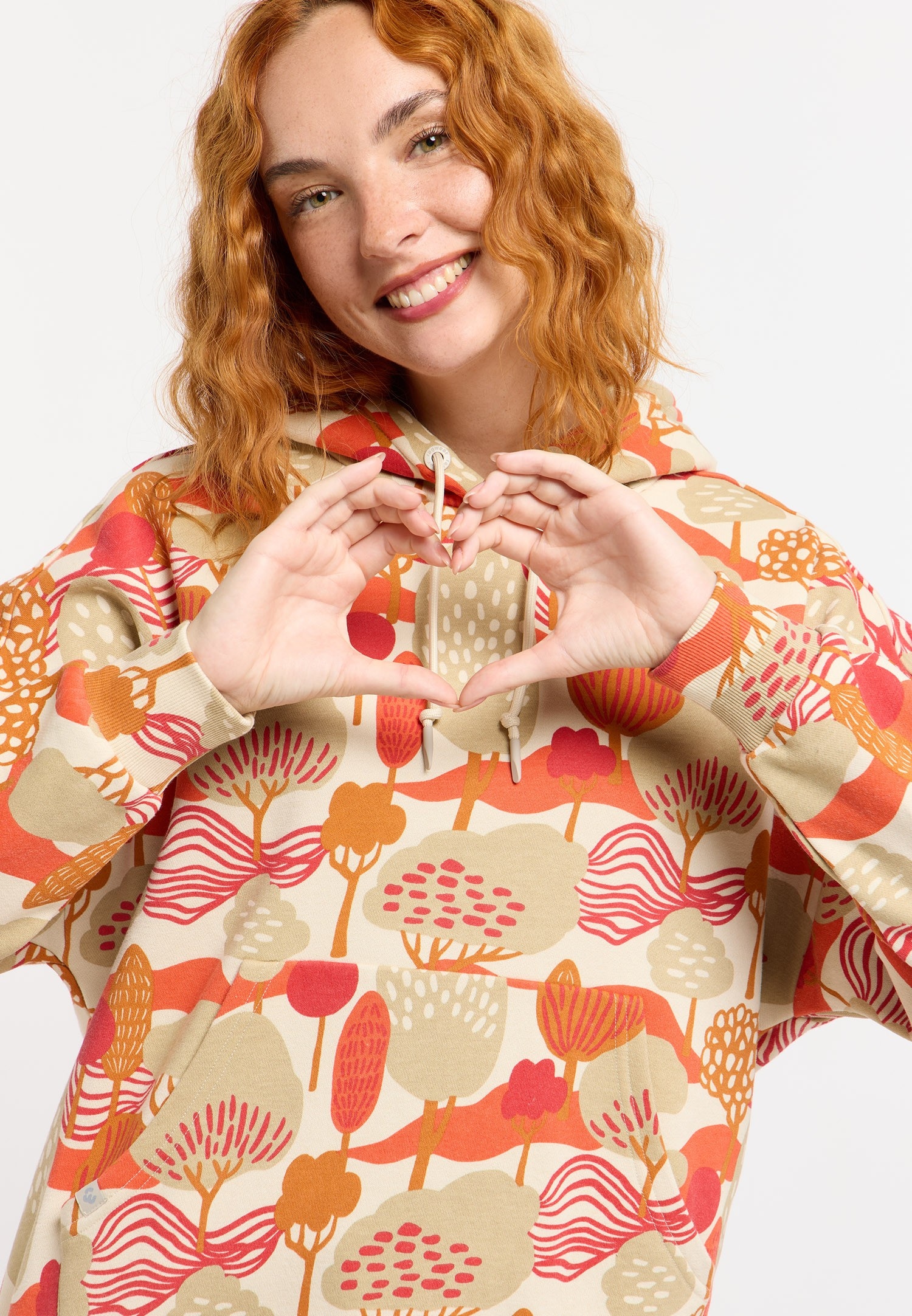 Ragwear Kapuzensweatshirt »PIRITA PRINT«
