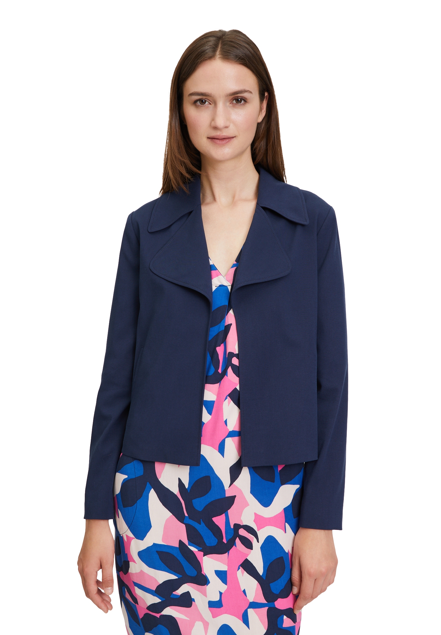 Betty&Co Jackenblazer »Casual-Jacke mit Kragen«