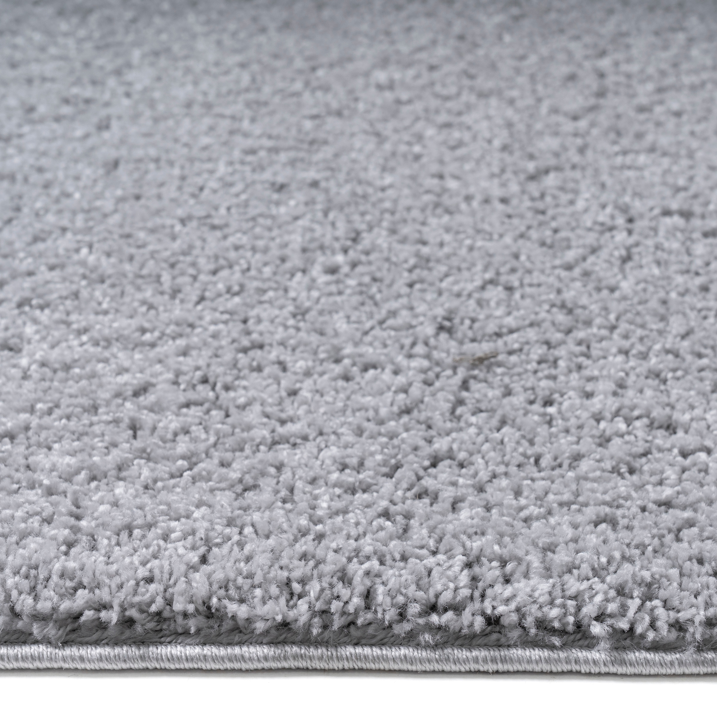 my home Läufer »Viva« rechteckig 45 mm Höhe Läufer, Brücke, Uni-Farben, einfarbig, besonders weich und kuschelig