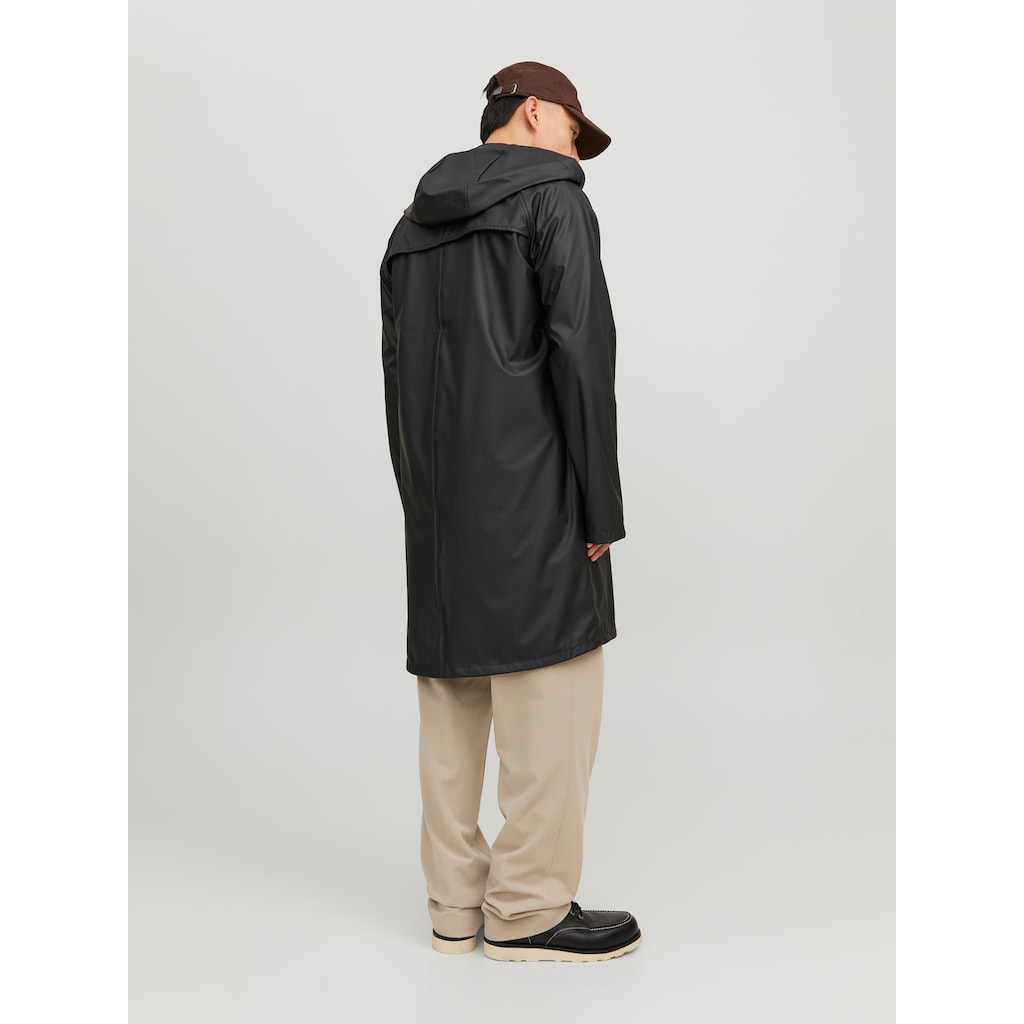 Jack & Jones Regenjacke »JJEURBAN RAIN COAT NOOS«, mit Kapuze