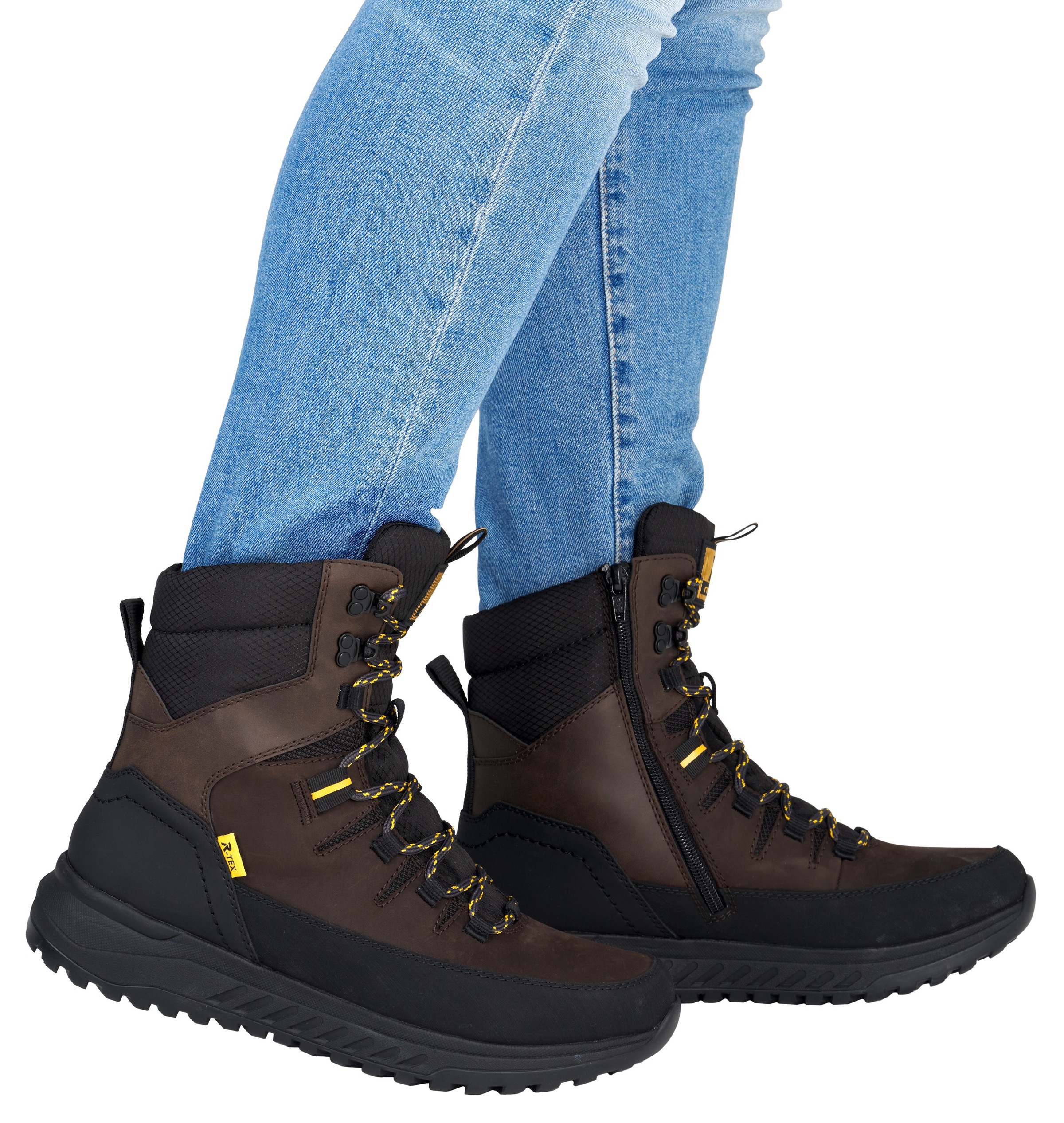 RIEKER Sport Winterboots, Schneeboots, Outdoorstiefelette in bequemer Form, TEX-Membran