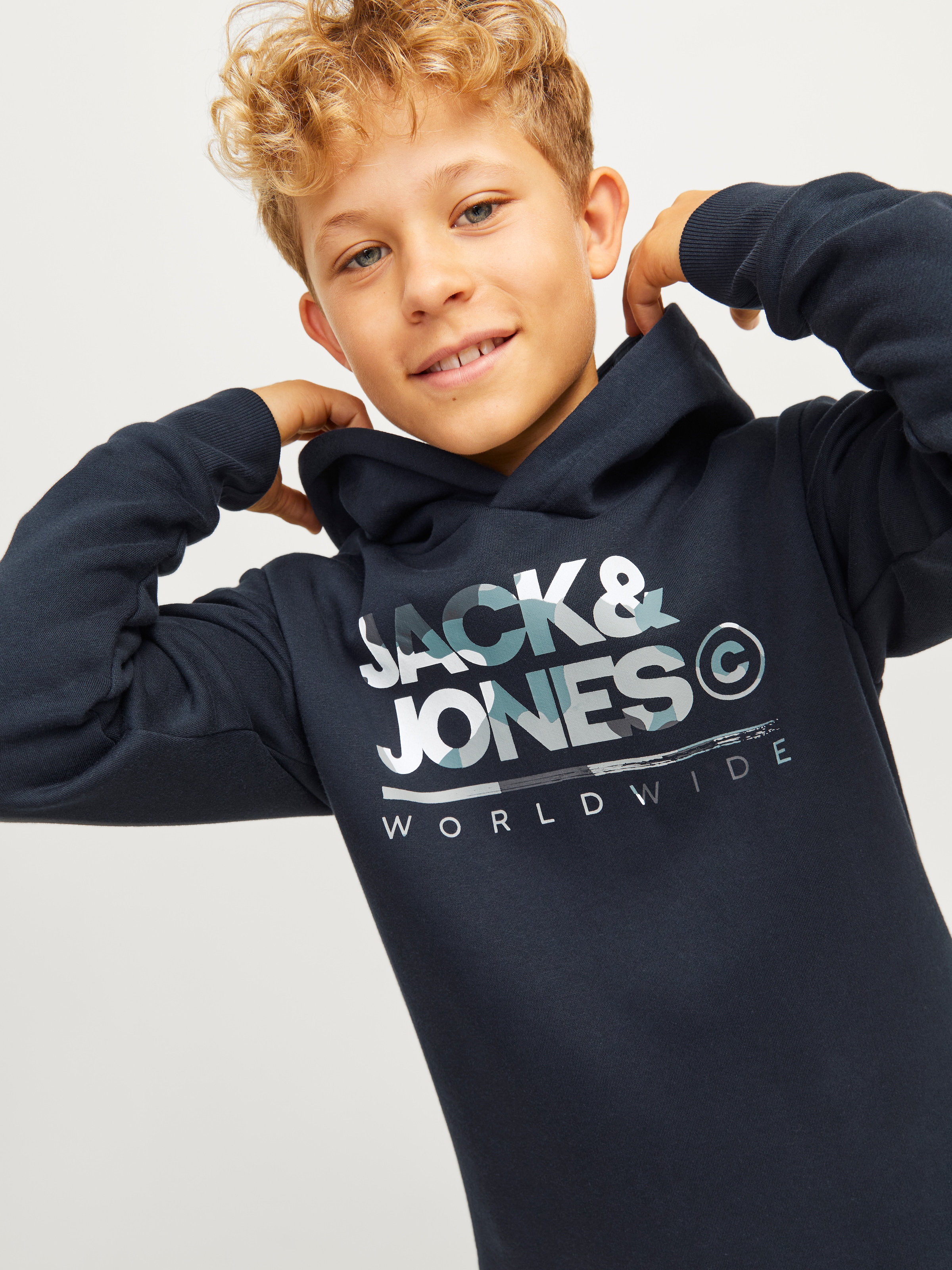 Jack & Jones Junior Hoodie »JJLUKE SWEAT HOOD JNR«