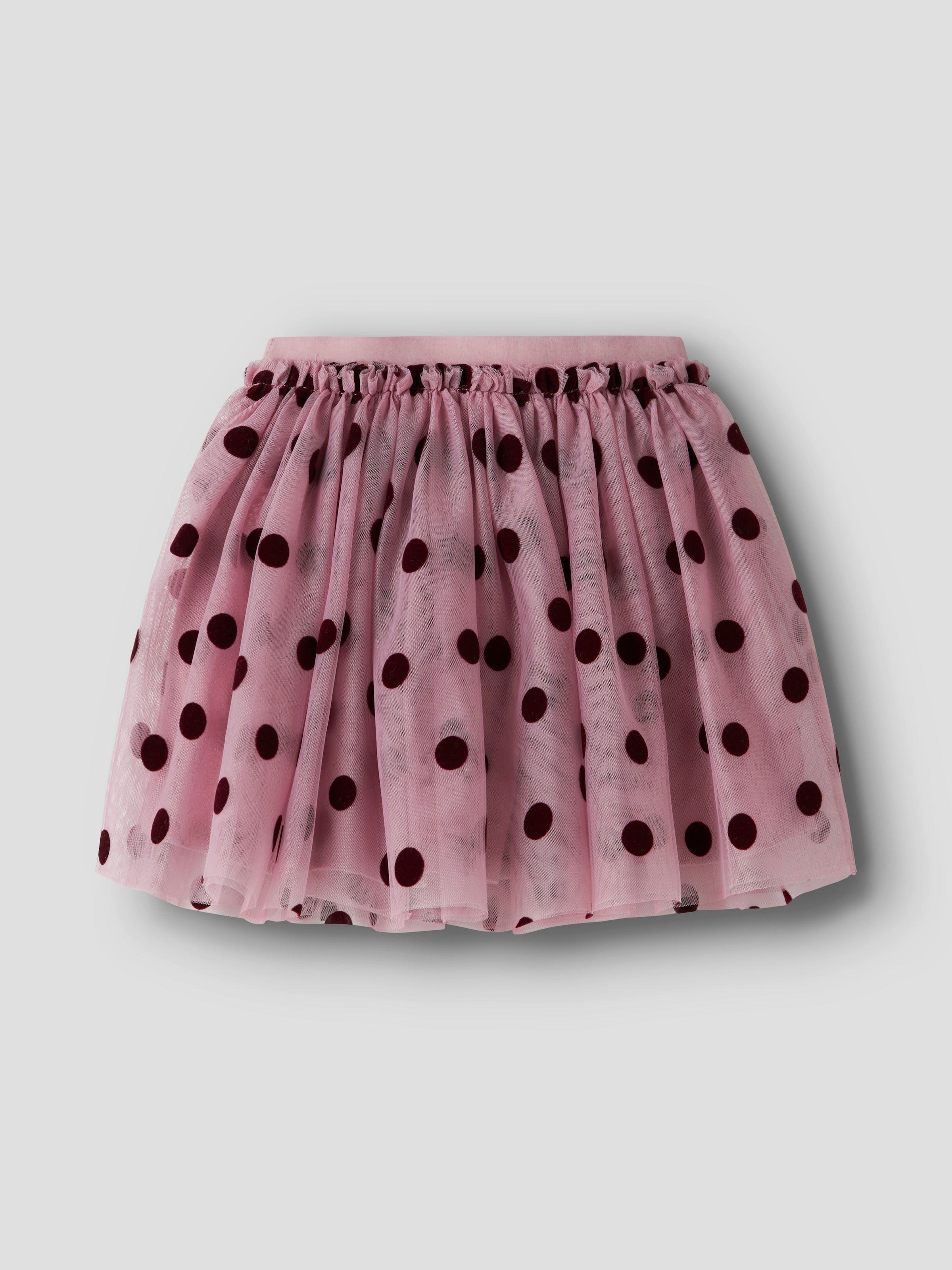 Name It Tüllrock »NMFNAGINA TULLE SKIRT« Baumwollmischung, Tüll mit Flockprint bedruckt