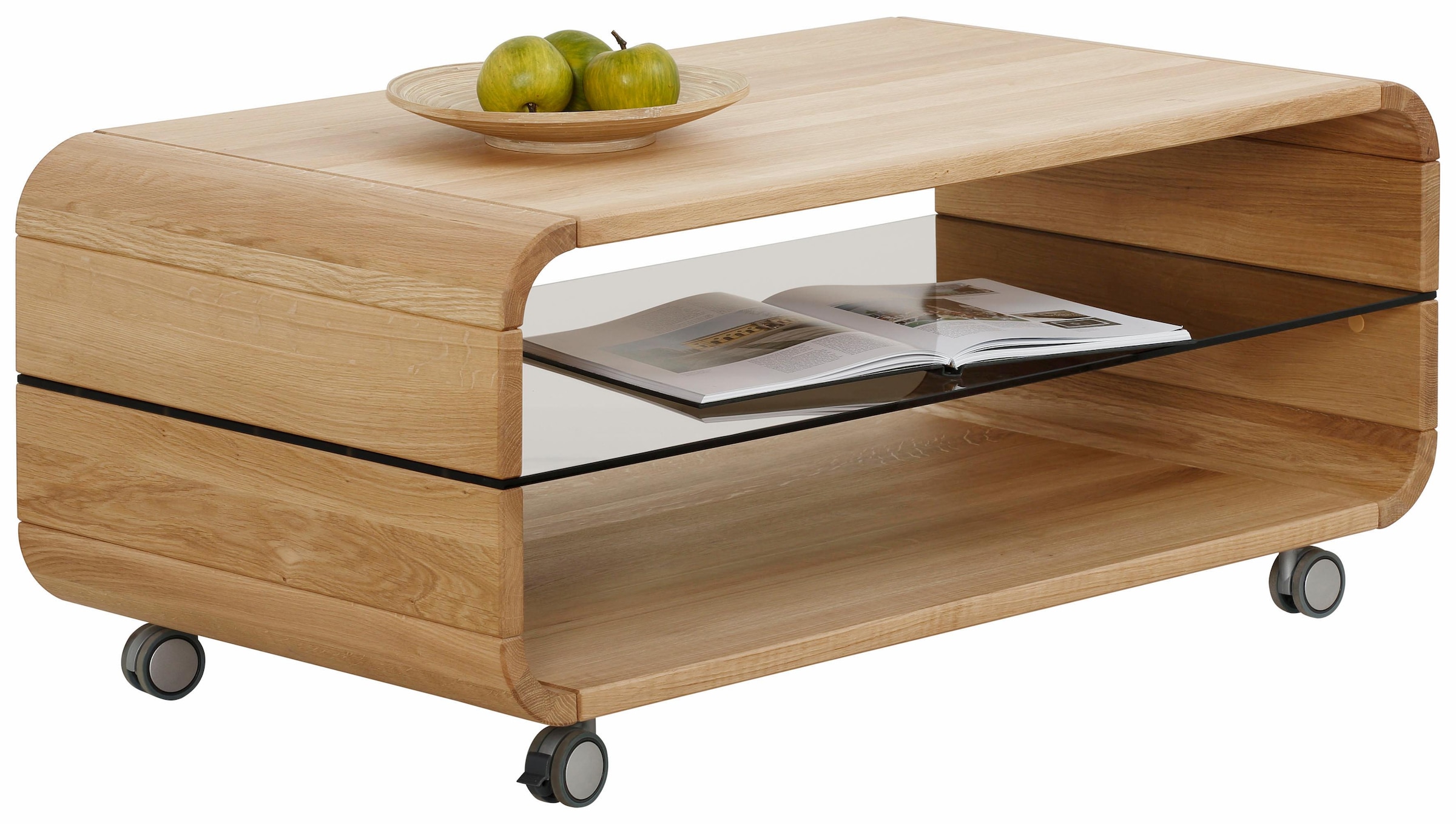 im »Emil«, Shop Breite OTTO cm Online 110 affaire Couchtisch Home auf Rollen,