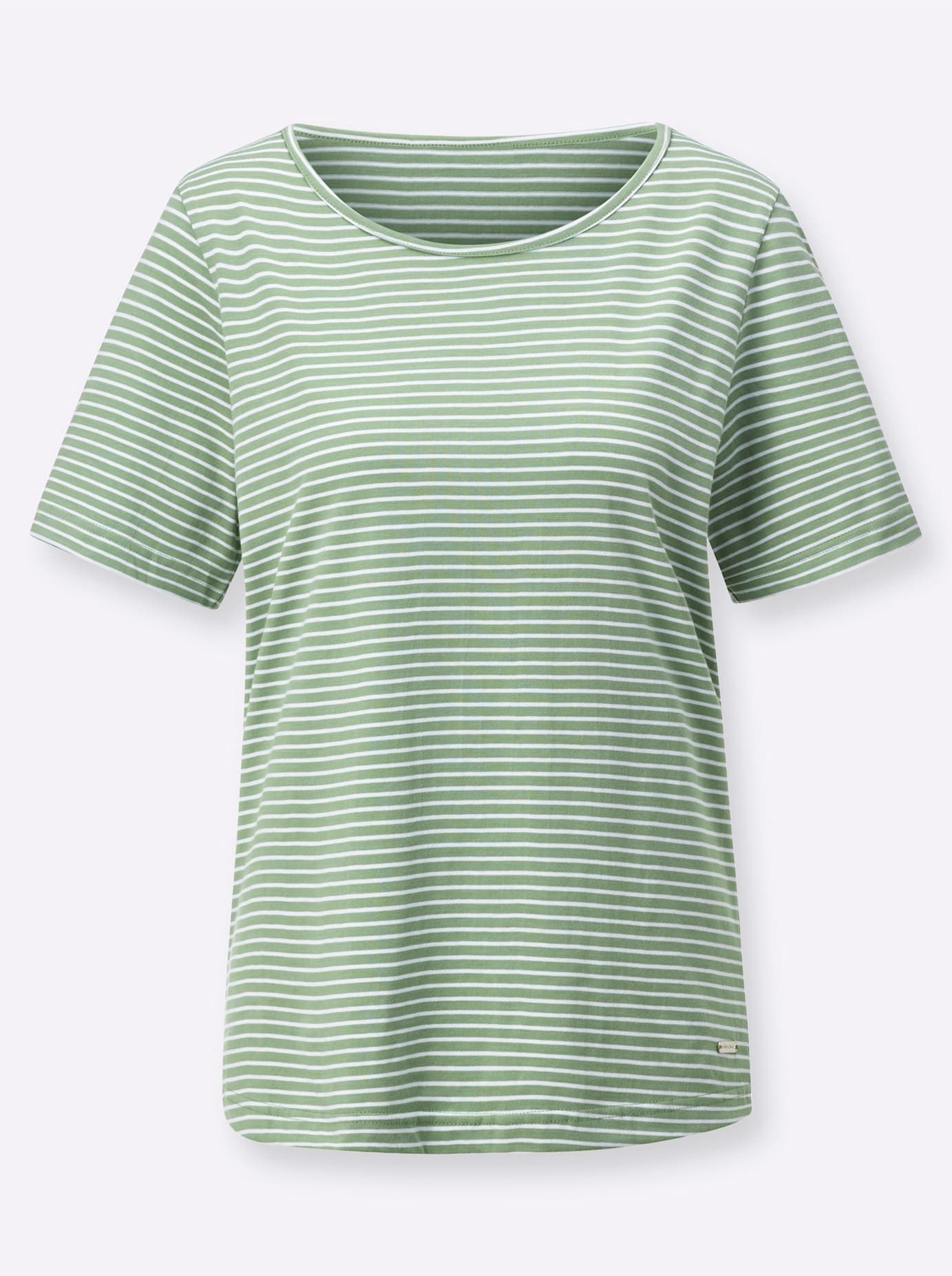Casual Looks Kurzarmshirt »Ringelshirt« 1 Stk. tlg.
