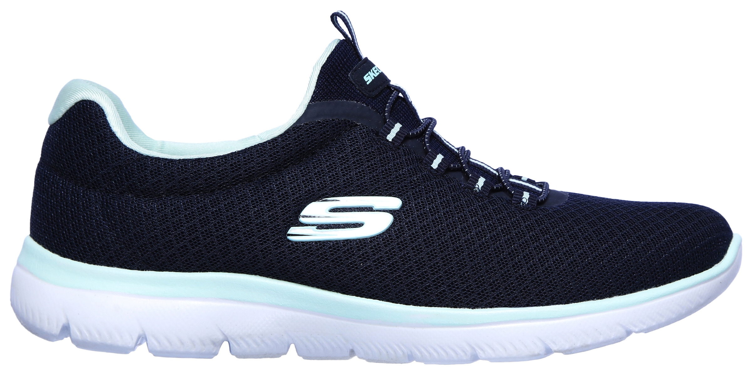Skechers Slip-On Sneaker »SUMMITS«, Freizeitschuh, Komfortschuh mit stoßdämpfender Zwischensohle