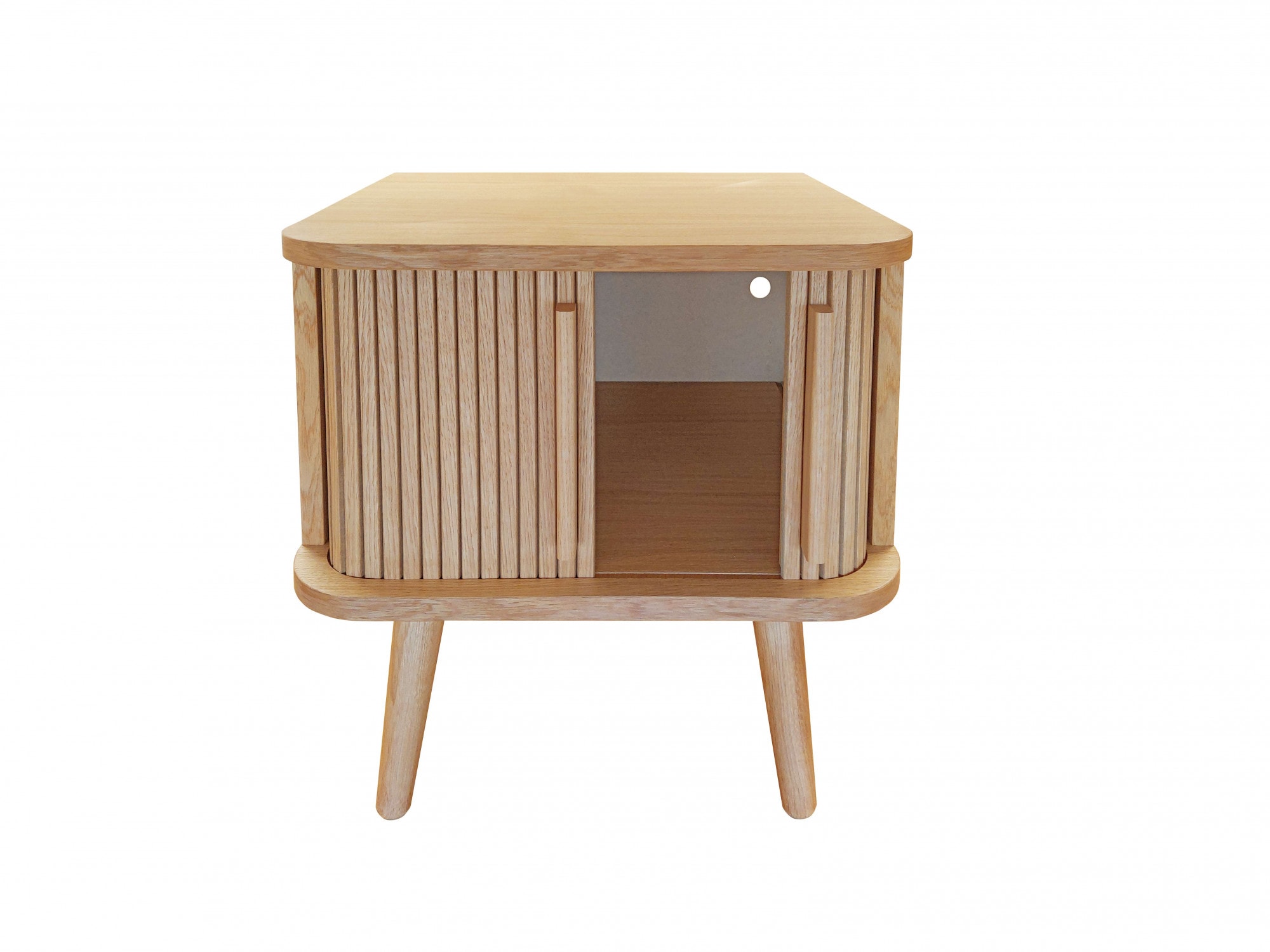 Woodman Beistelltisch »Rove«, besonderes Design, teilmassiv, Breite 49,5 cm