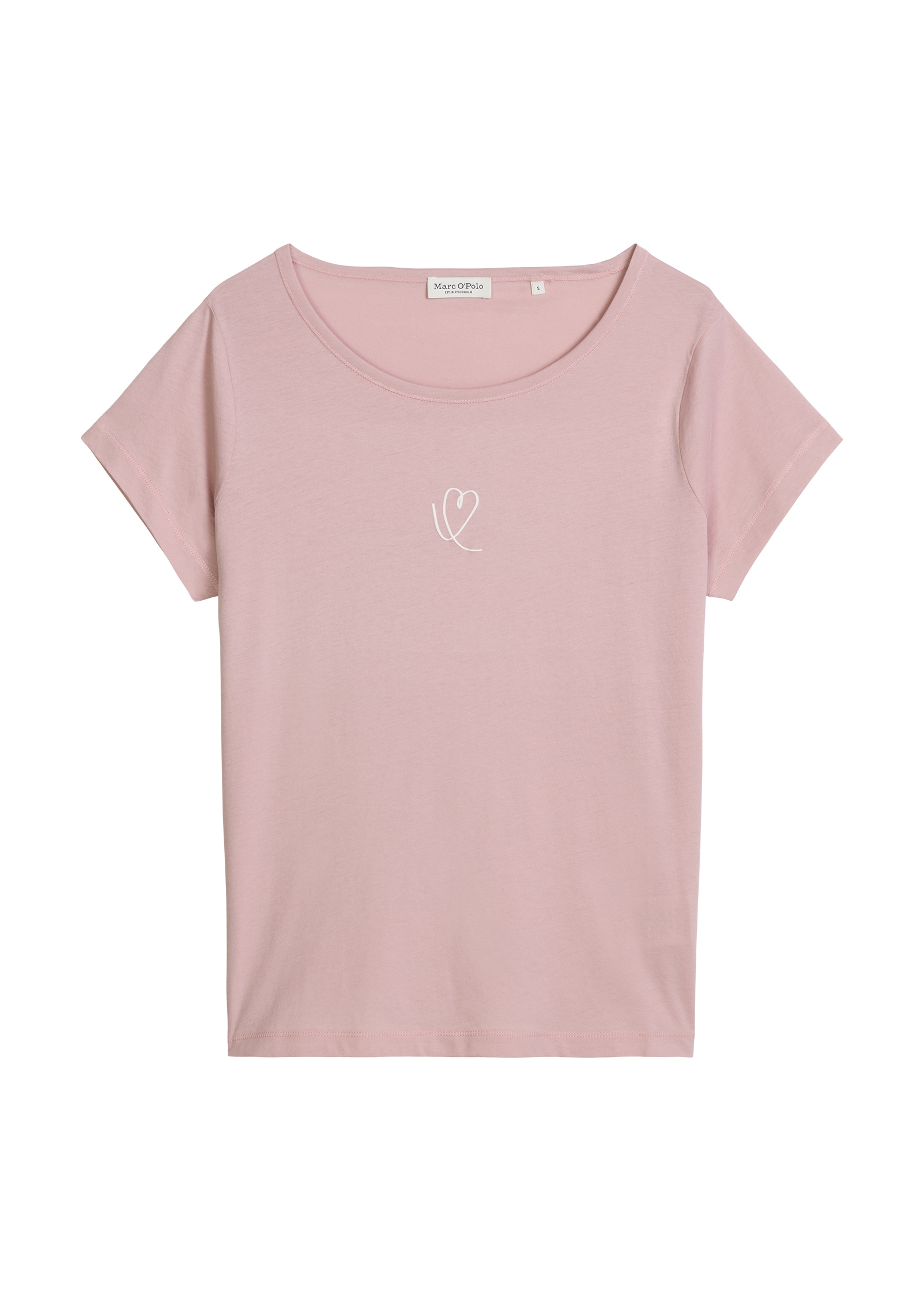 Marc O'Polo T-Shirt regular aus leichtem Single Jersey