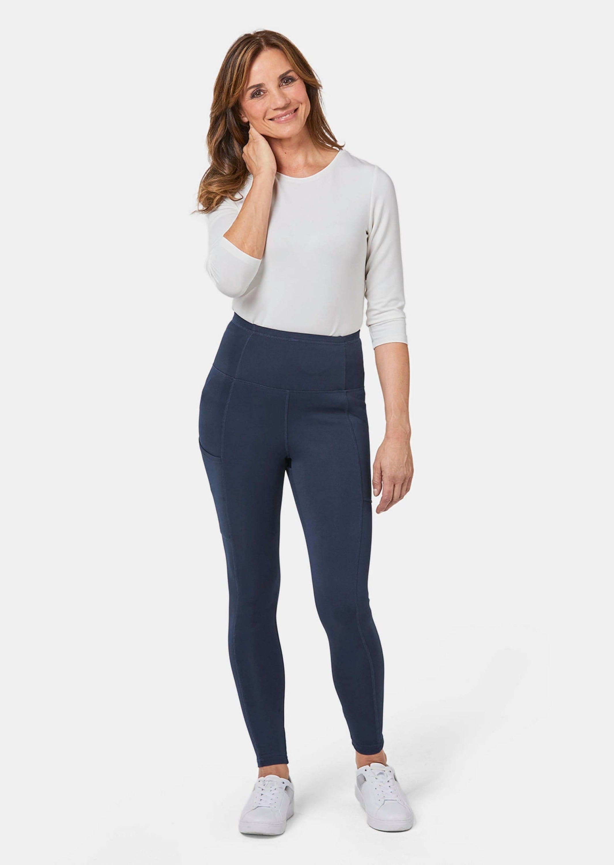 GOLDNER Leggings »Figurformende Leggings mit Shaping-Effekt«