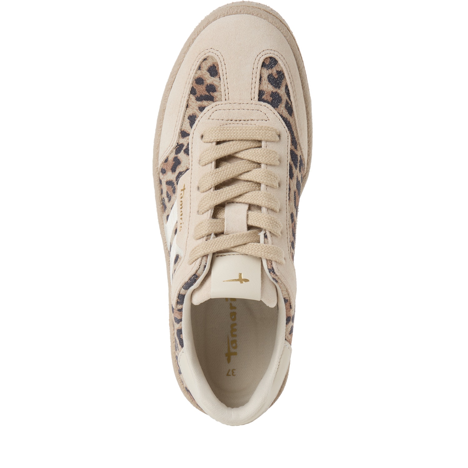 Tamaris Plateausneaker  Freizeitschuh, Halbschuh, Schnürschuh im Retro-Look