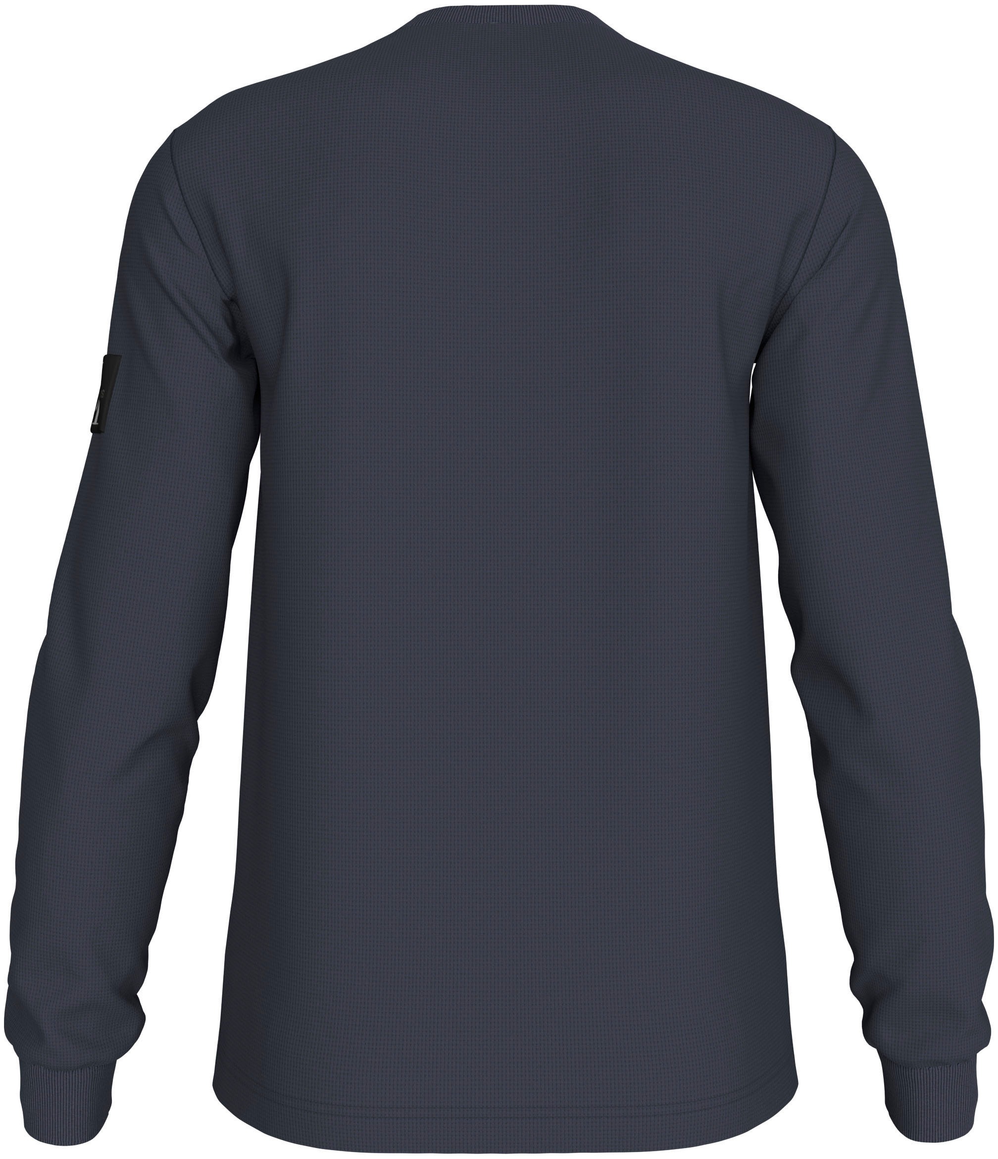 Calvin Klein Jeans Langarmshirt »BADGE WAFFLE LS TEE«, mit Logopatch
