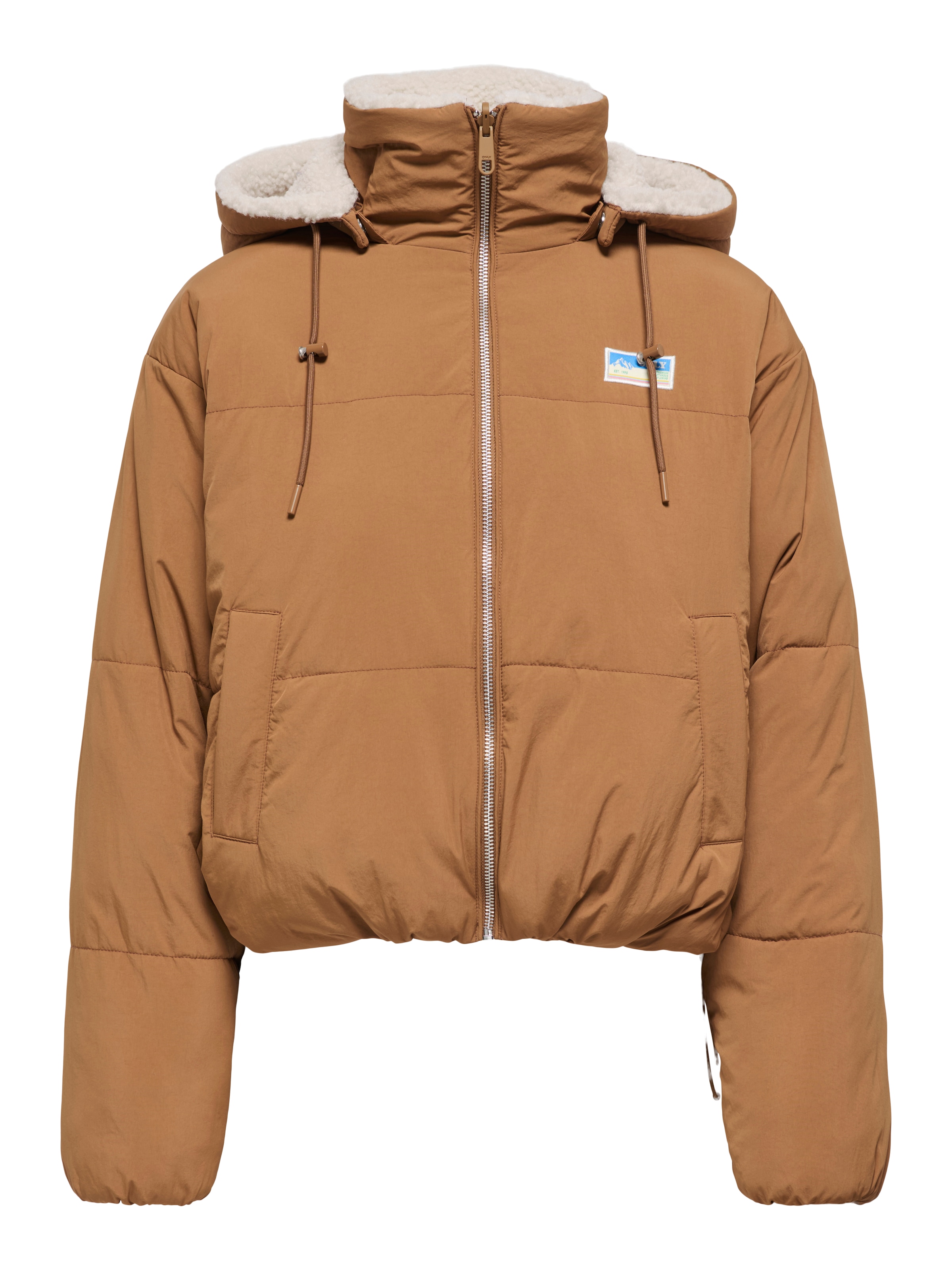 ONLY Outdoorjacke »ONLMARIA LIFE REV PUFFER JACKET CC OTW«, mit Kapuze