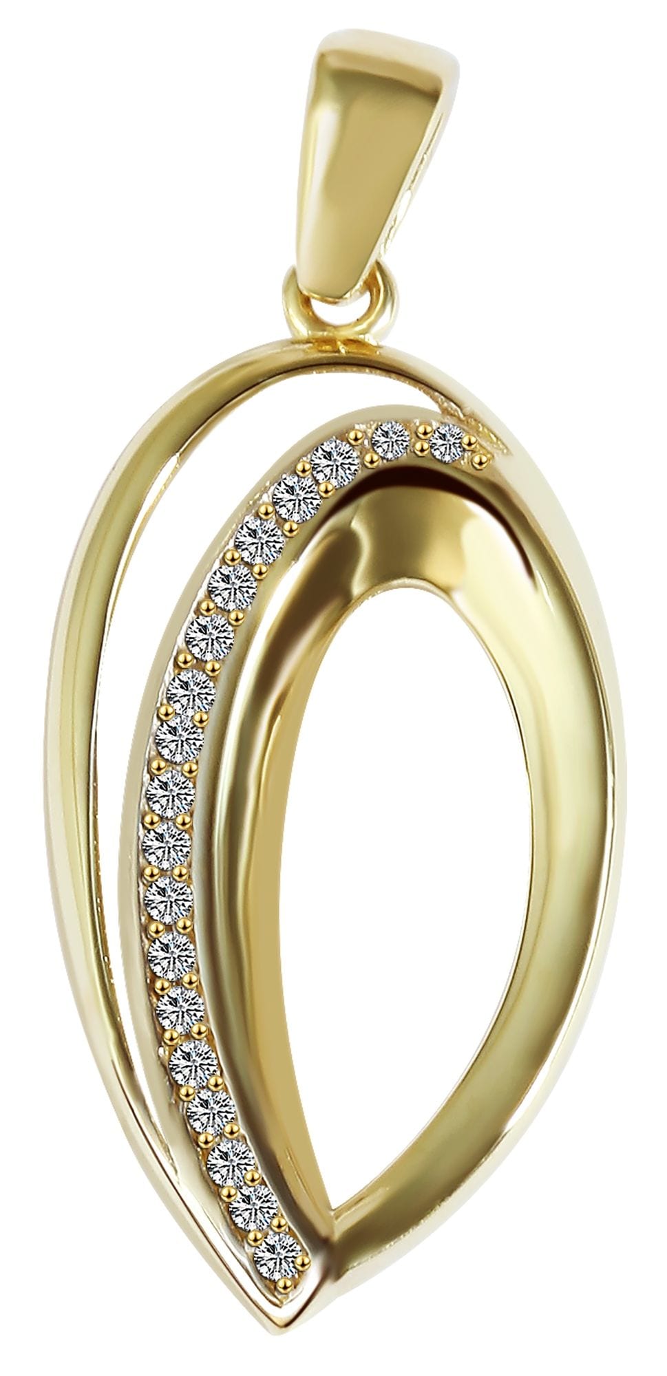 Adelia´s Kettenanhänger »Damen Anhänger aus 333 Gold mit Zirkonia«