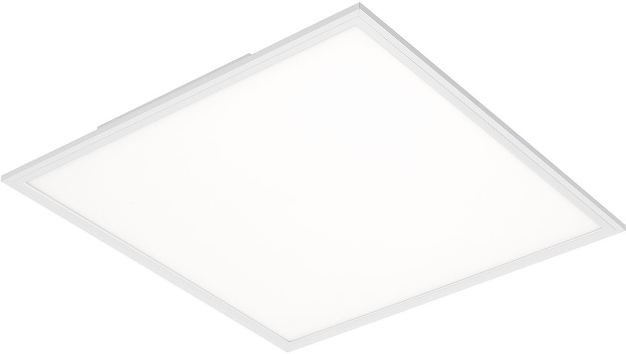 Briloner Leuchten LED Deckenleuchte »7192016 Simple« LED-Board Neutralweiß Deckenlampe, 59,5x59,5x6cm, Weiß, 38W, Wohnzimmer, Schlafzimmer, Flur