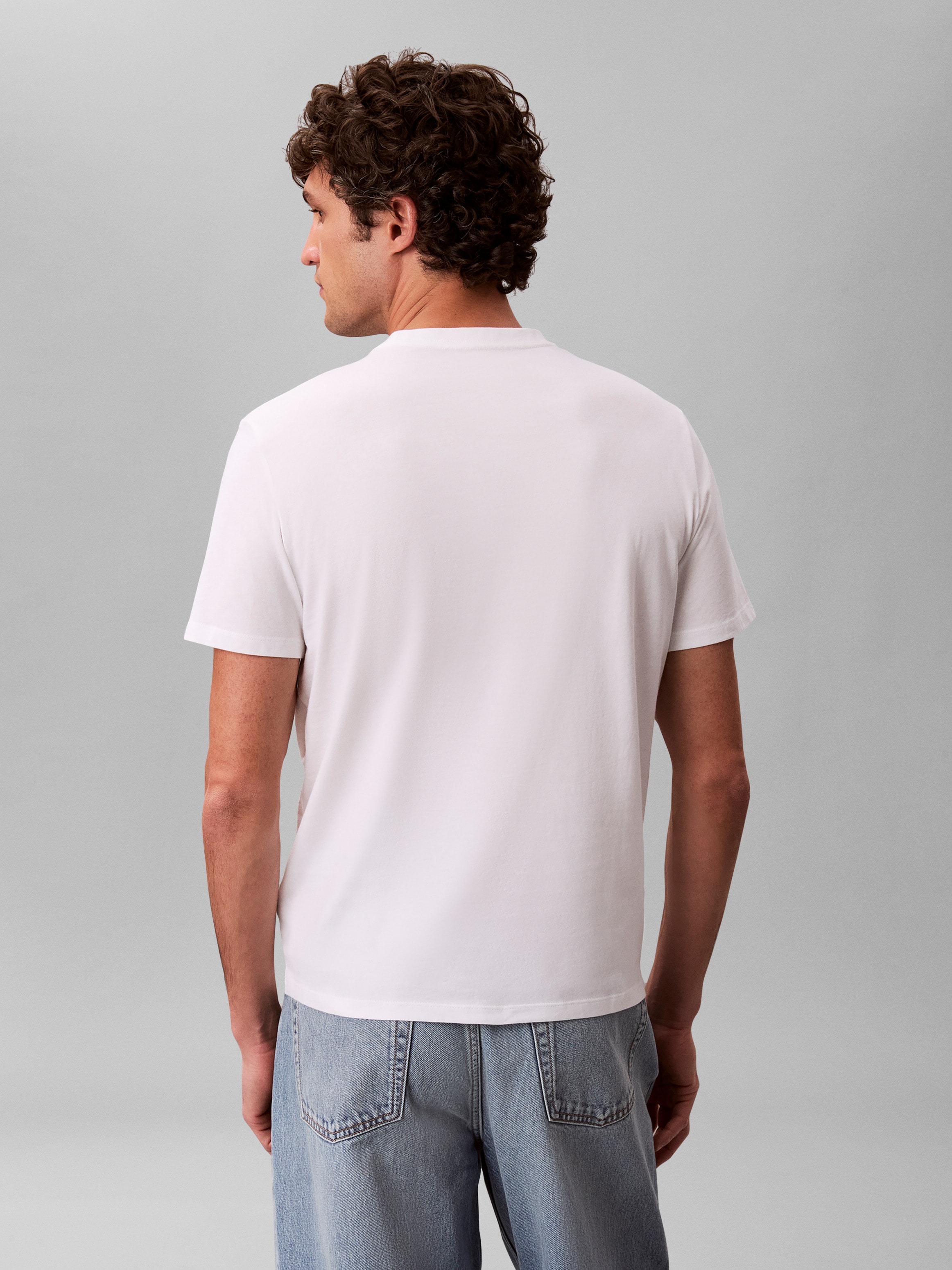 Calvin Klein Jeans T-Shirt »LINES SEASONAL« Regular fit mit Print