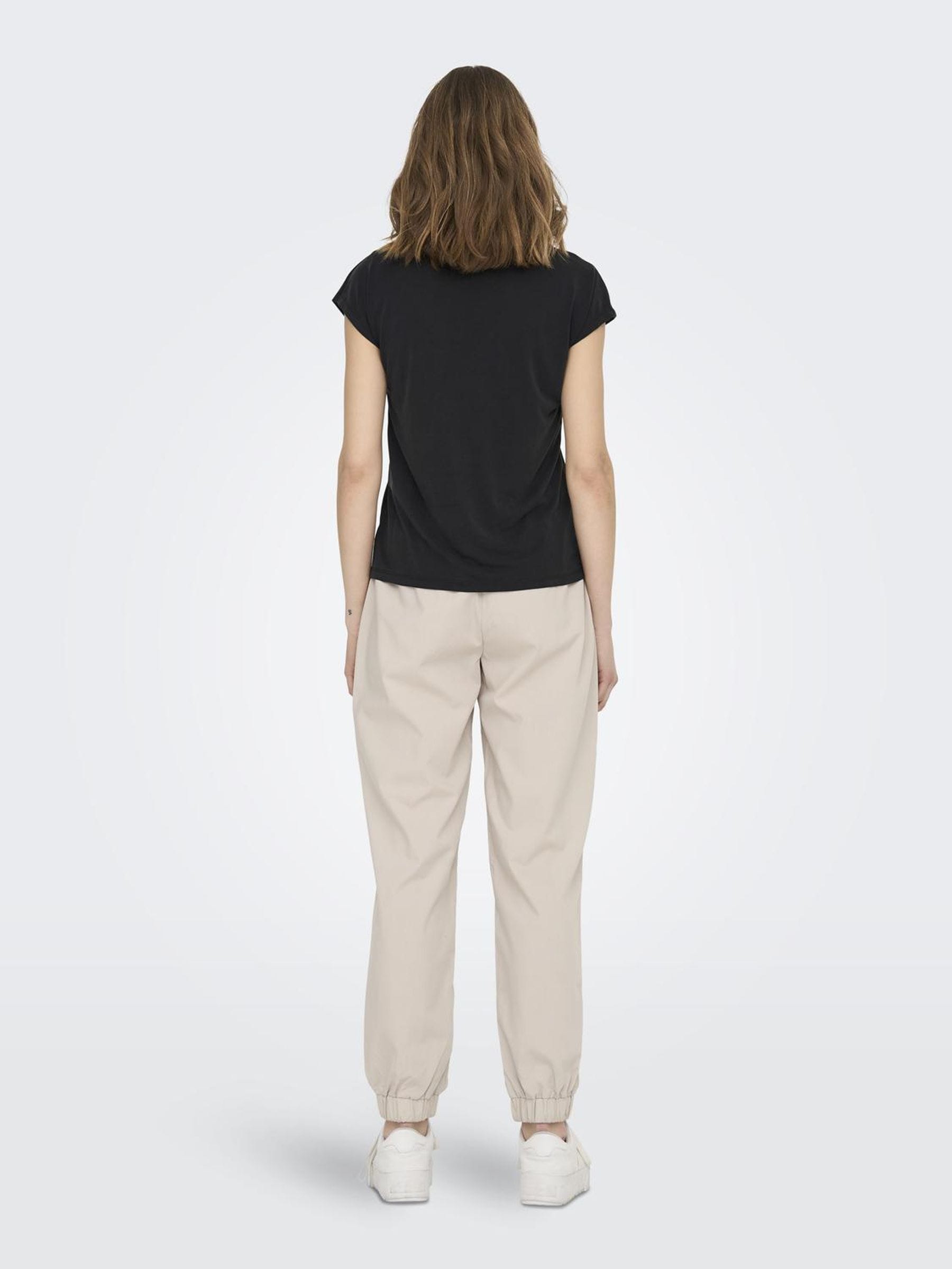 ONLY V-Shirt »ONLFREE S/S MODAL V-NEC TOP BOX JRS NOOS«