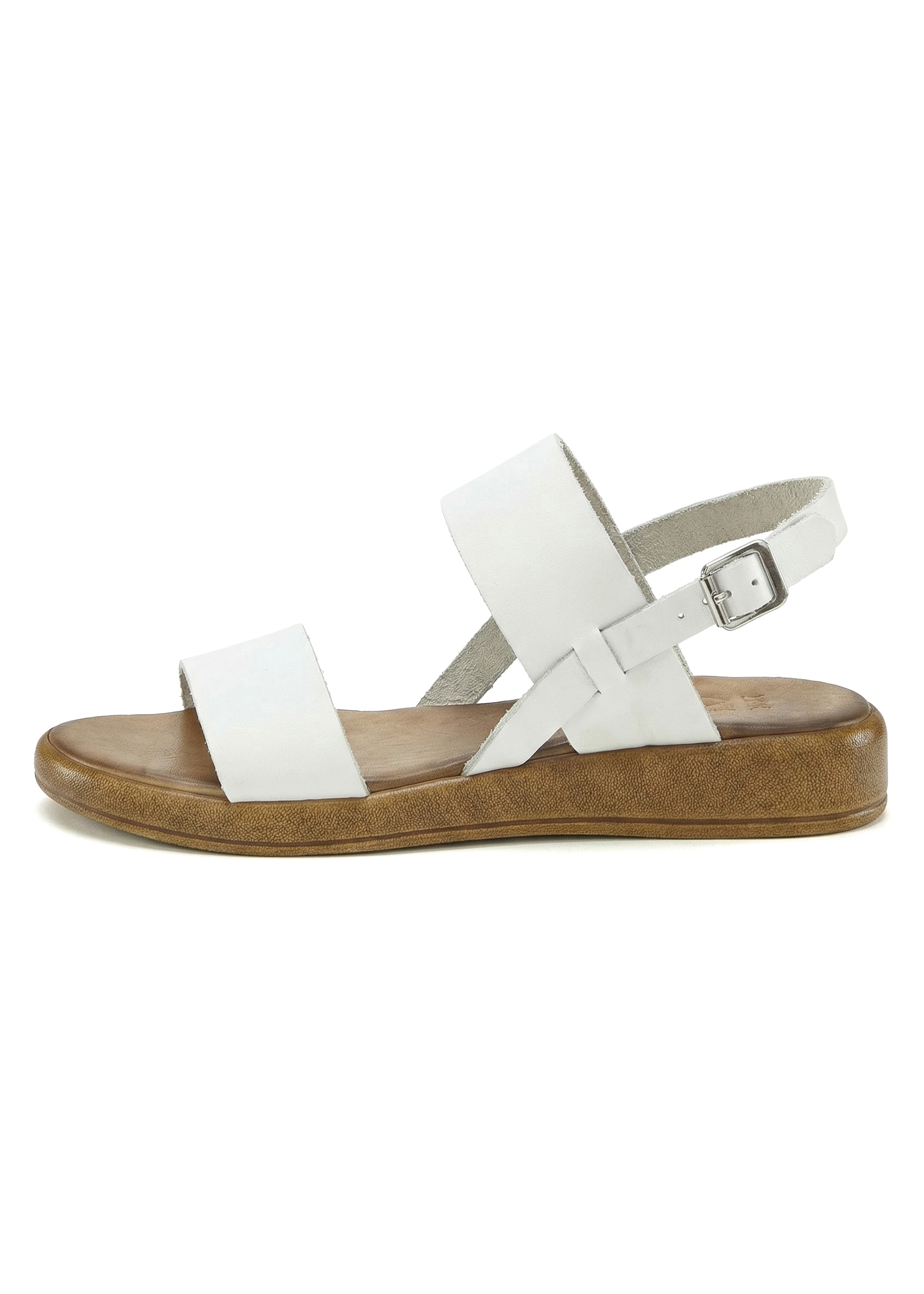 LASCANA Sandale »Sommerschuh, Riemchensandale, offener Schuh«  aus Leder
