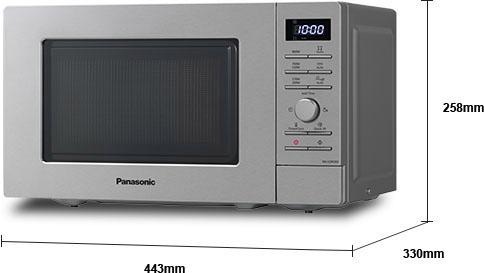 Panasonic Mikrowelle »NN-S29KSMEPG«, Mikrowelle, 800 W