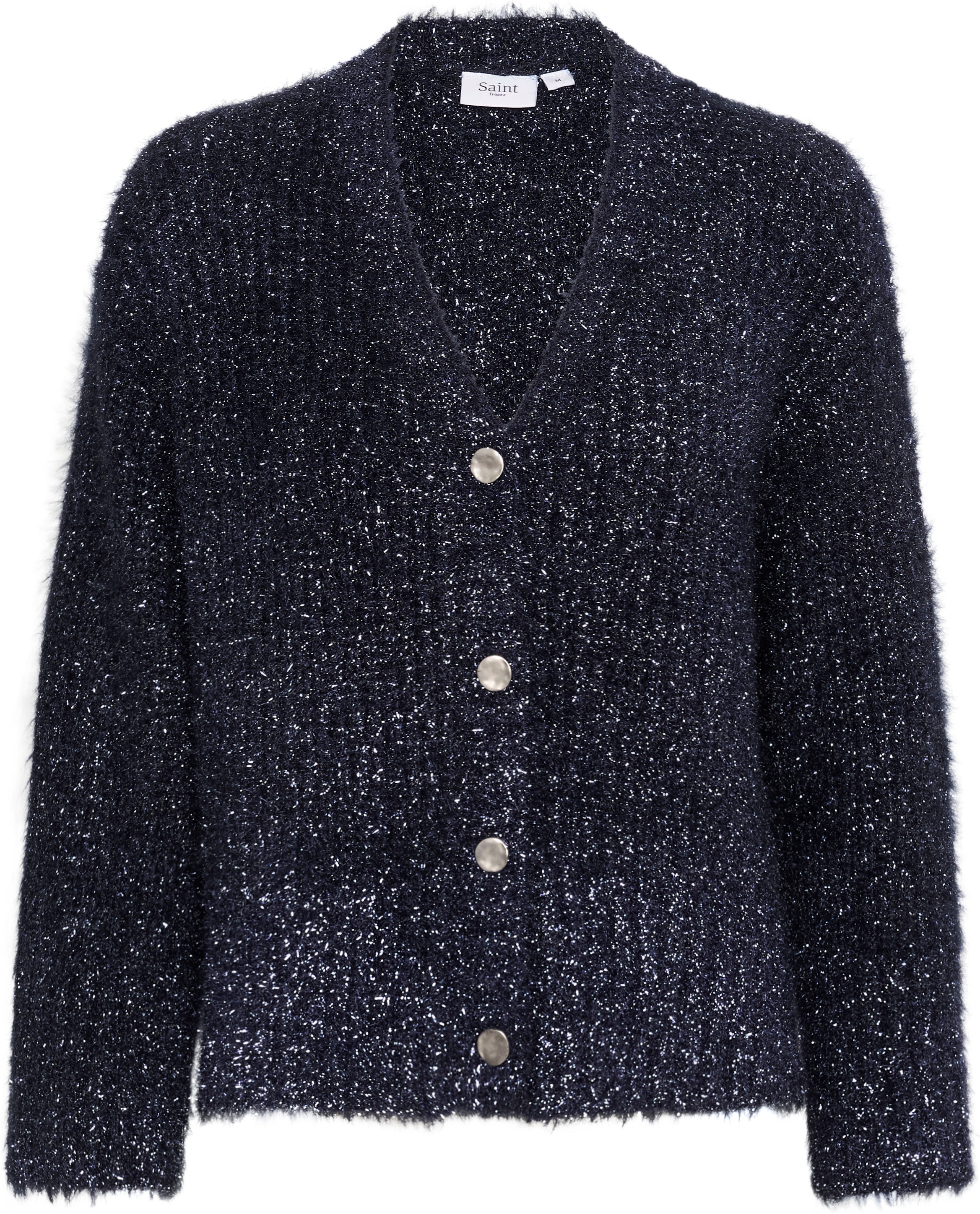 Saint Tropez Strickjacke »HalfaSZ Cardigan«, mit Glitzereffekt
