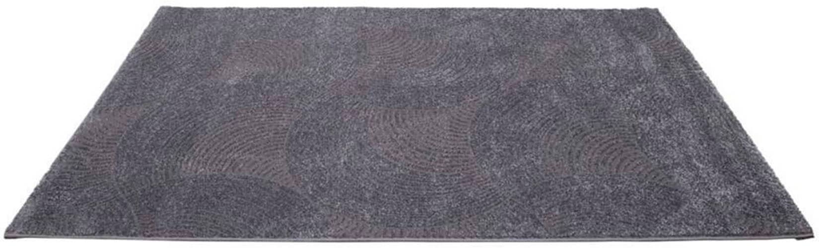 Carpet City Teppich »Friseé-Teppich FANCY 647«, rechteckig,  Kurzflor,3D-Optik,Kreisförmiges Muster, Wohnzimmer,Schlafzimmer bei OTTO  online