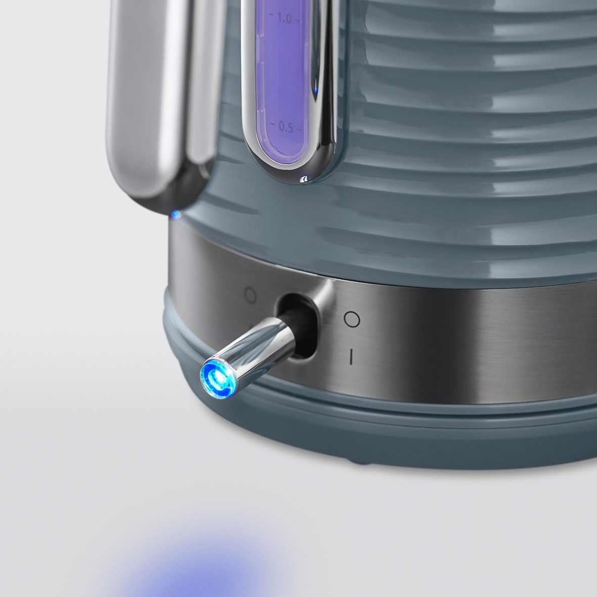 RUSSELL HOBBS Wasserkocher »Inspire 24363-70«, 1,7 l, 2400 W, hochwertige Hochglanz-Struktur, Schnellkochfunktion