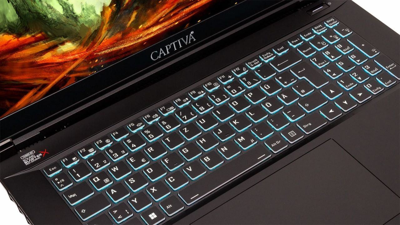 CAPTIVA Gaming-Notebook »Highend Gaming I69-845«, 43,9 cm, / 17,3 Zoll, Intel, Core i7, GeForce RTX 3080 Ti, 500 GB SSD