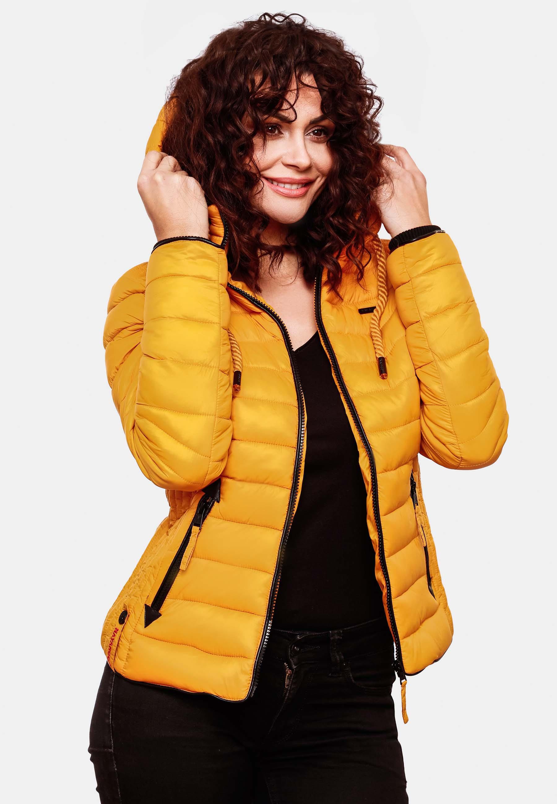Navahoo Steppjacke »Übergangsjacke Lulana«, mit Kapuze, leichte Übergangsjacke mit Kapuze