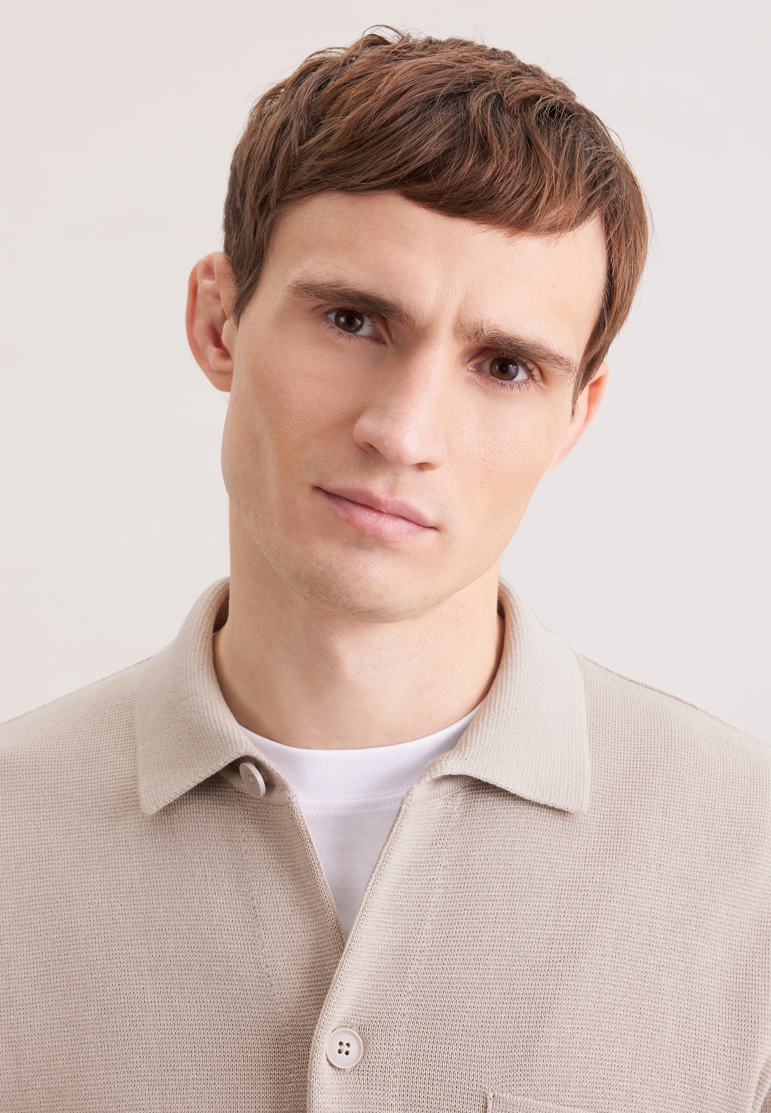 seidensticker Strickjacke »Schwarze Rose« 1/1 Kragen Uni