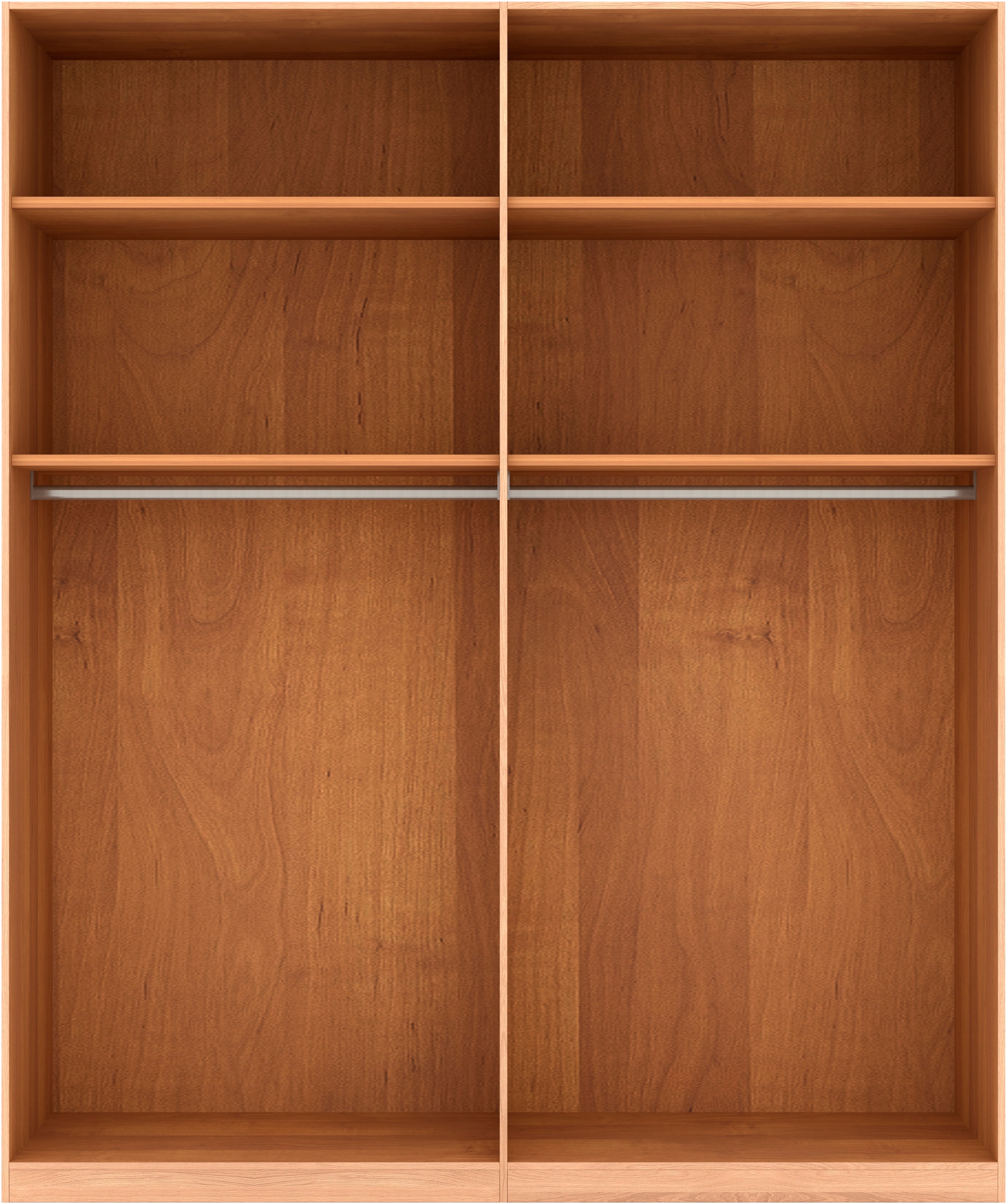 Musterring Drehtürenschrank »Sorrent, Kleiderschrank, teilmassiv Eiche«, (mit Türdämpfern, in 5 Breiten & 2 Höhen, extra Böden, MADE IN GERMANY), Türen in Eiche massiv mit Absetzung in Schiefer, verschiedene Maße
