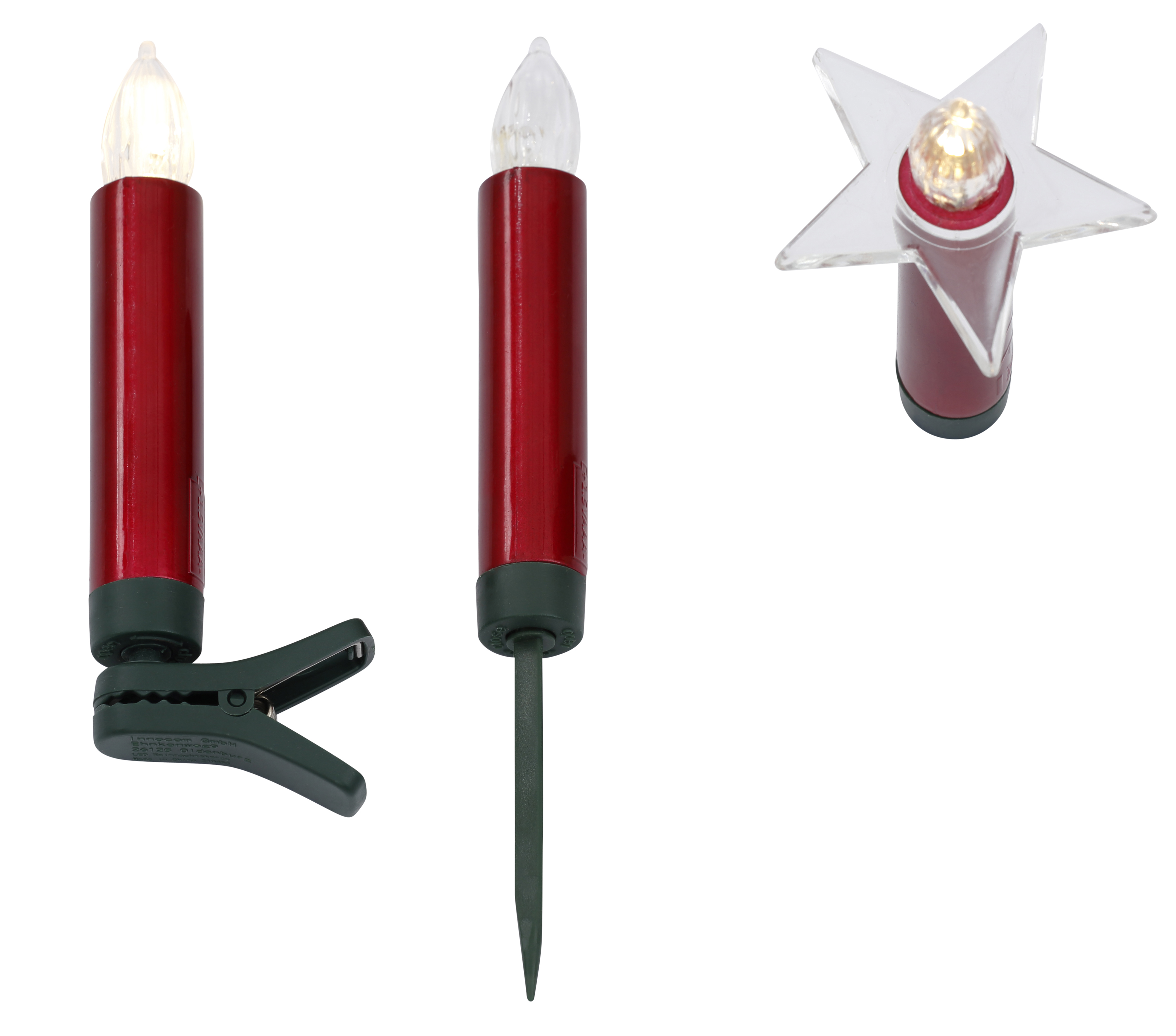 LED-Christbaumkerzen »Weihnachtsdeko aussen, Christbaumschmuck«, kabellos, 25 Kerzen...