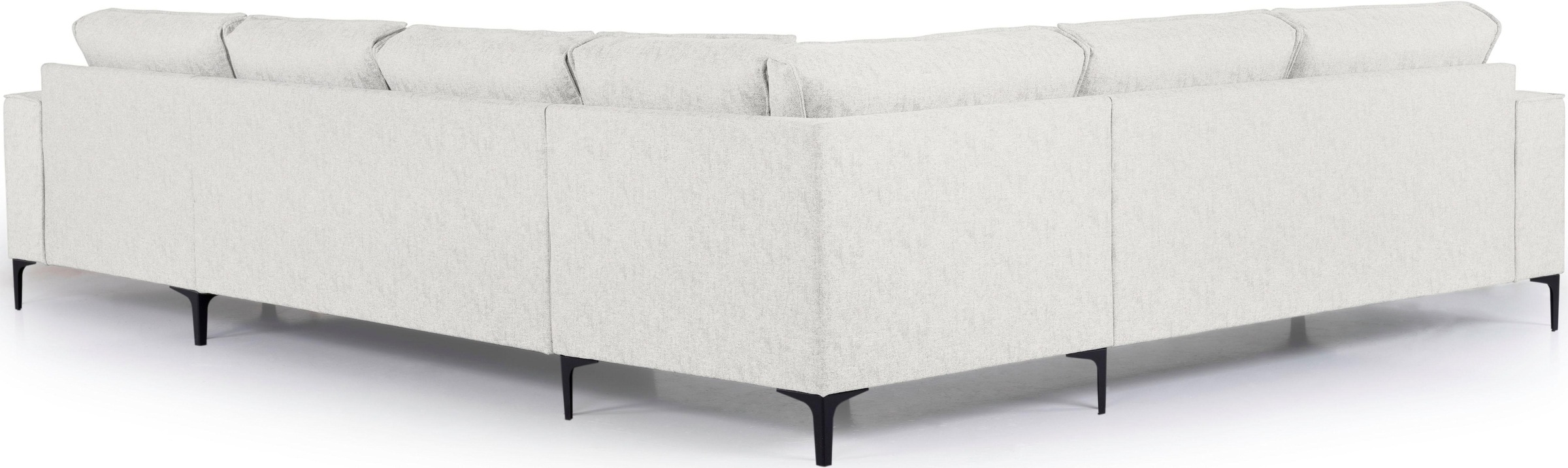 Places of Style Wohnlandschaft »Oland«, U-Form, im zeitlosem Design und hochwertiger Verabeitung