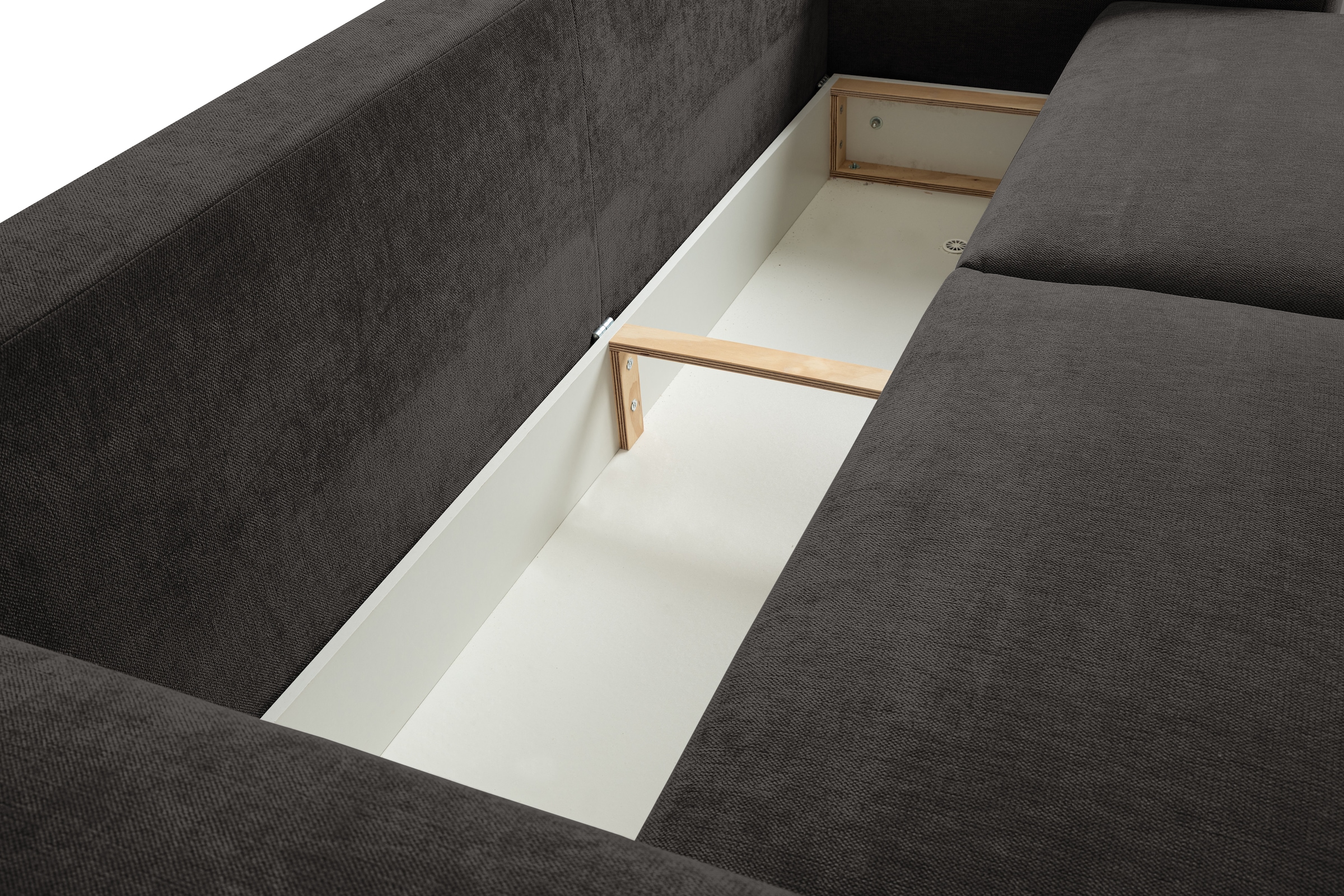 WERK2 Schlafsofa »Lima, inkl. Bettkasten, Breite 245 cm«