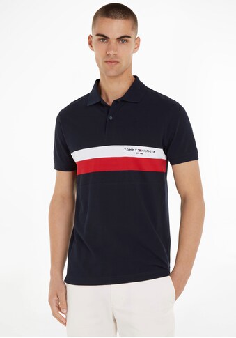 Tommy Hilfiger Poloshirt »CHEST COLOURBLOCK SLIM POLO«, mit Colorblocking in TH... kaufen