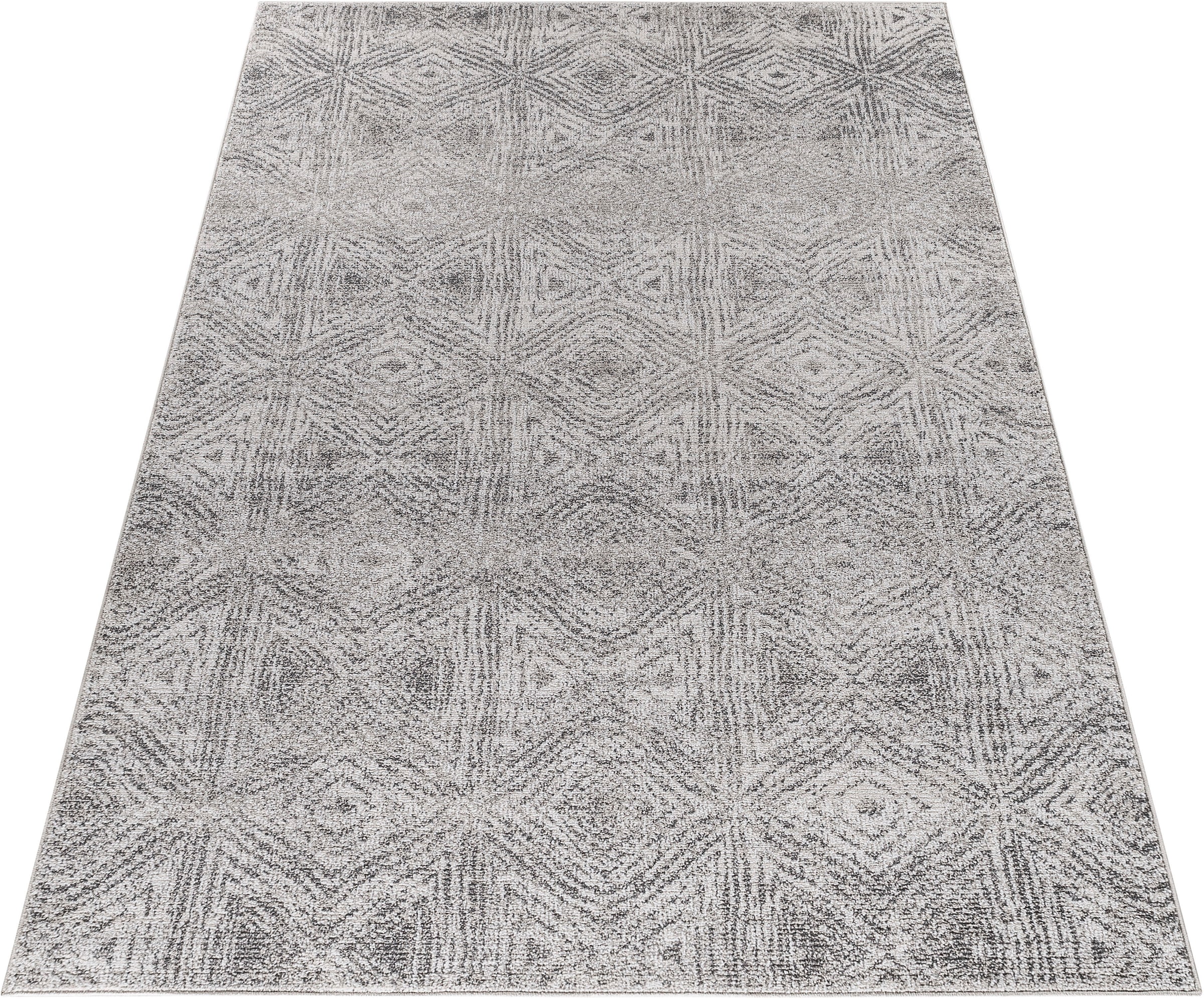 Paco Home Teppich »Stilo 865«, rechteckig, Hoch-Tief Effekt, Ornamente,  auch als Läufer, In- und Outdoor geeignet bei OTTO | Kurzflor-Teppiche