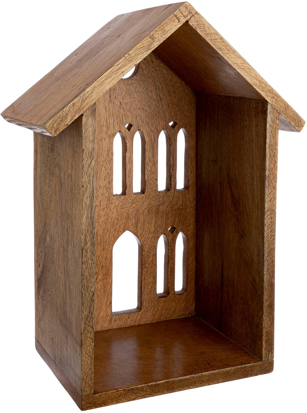 GILDE Dekoobjekt »Dekoobjekt Haus naturfarben H. 54 cm«