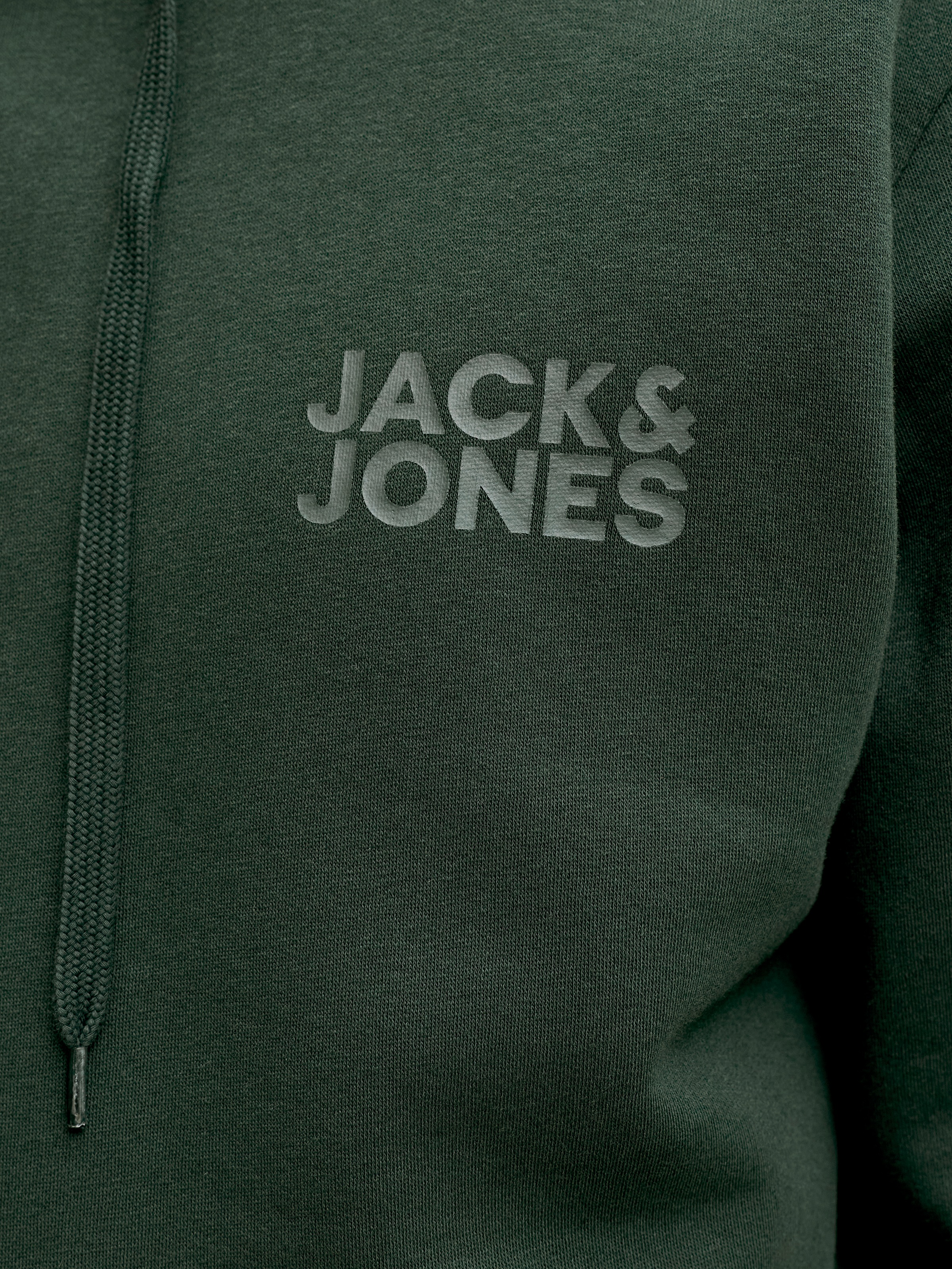 Jack & Jones Kapuzensweatshirt »JJECORP LOGO SWEAT HOOD NOOS«, Baumwollmischung, regular fit
