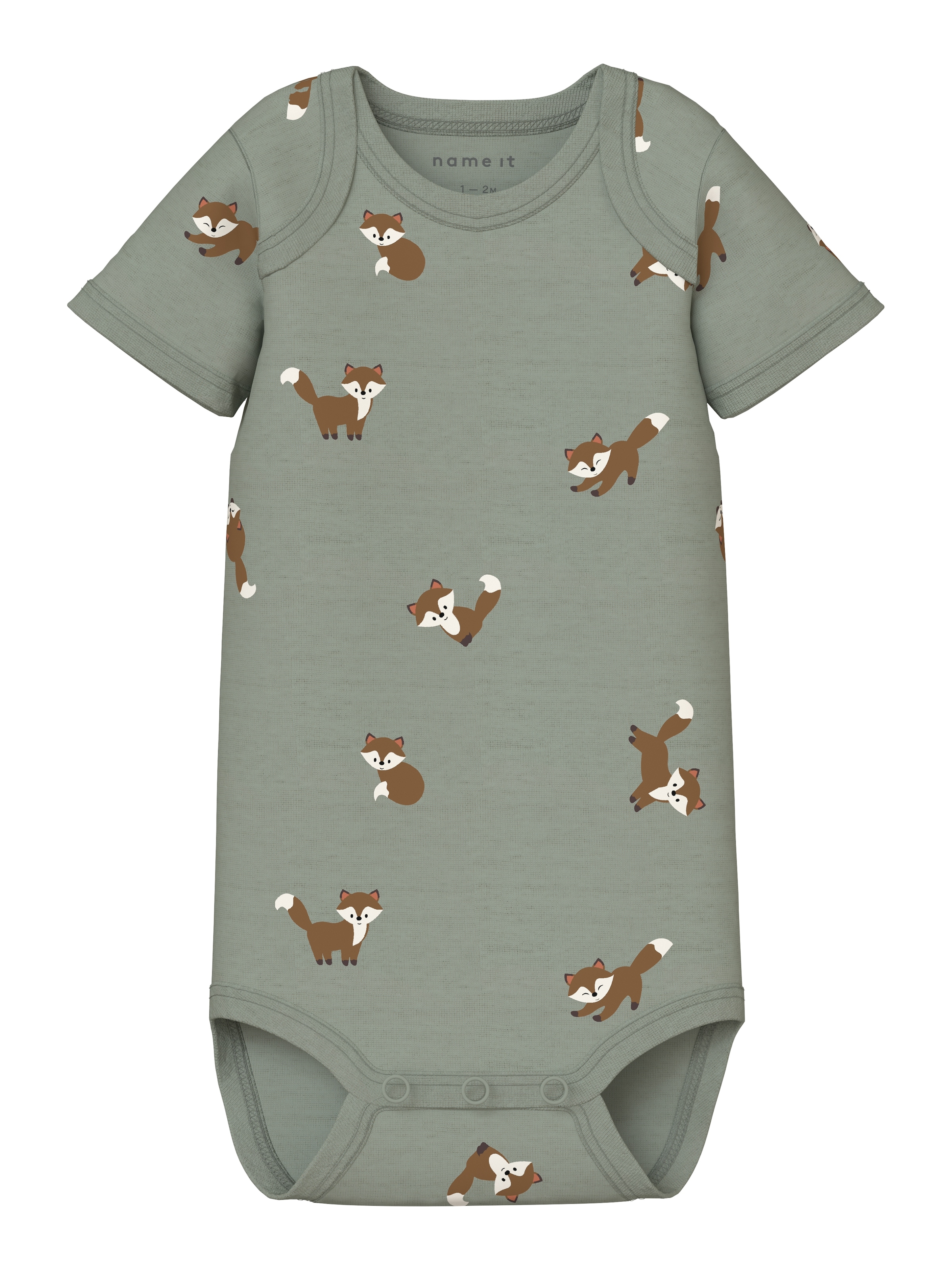 Name It Kurzarmbody »NBMBODY 3P SS FOX NOOS« Packung, 3 tlg.