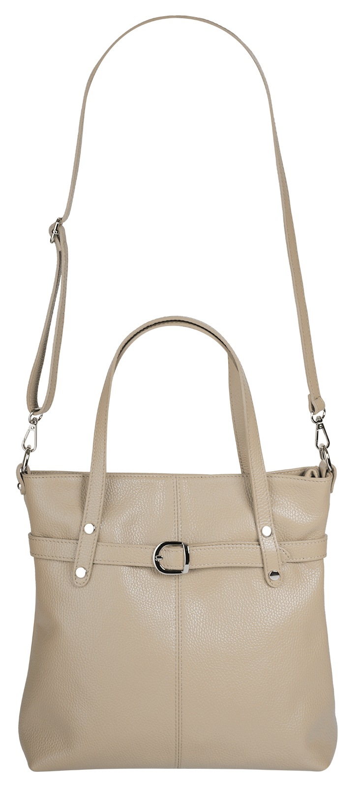 Cluty Shopper, echt Leder, Made in Italy