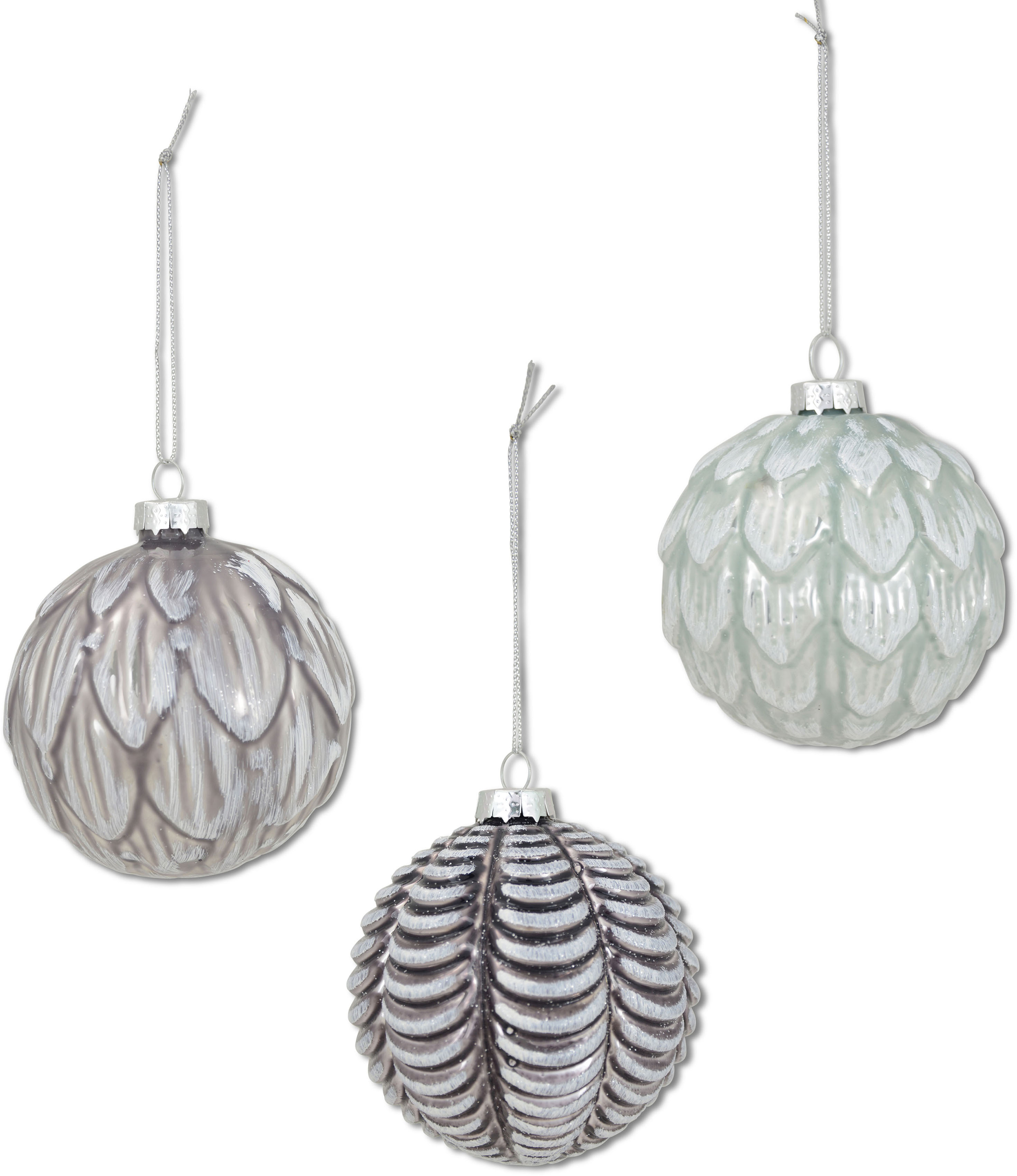 Weihnachtsbaumkugel »Weihnachtsdeko, Christbaumschmuck, Christbaumkugeln Glas«, (Set,...