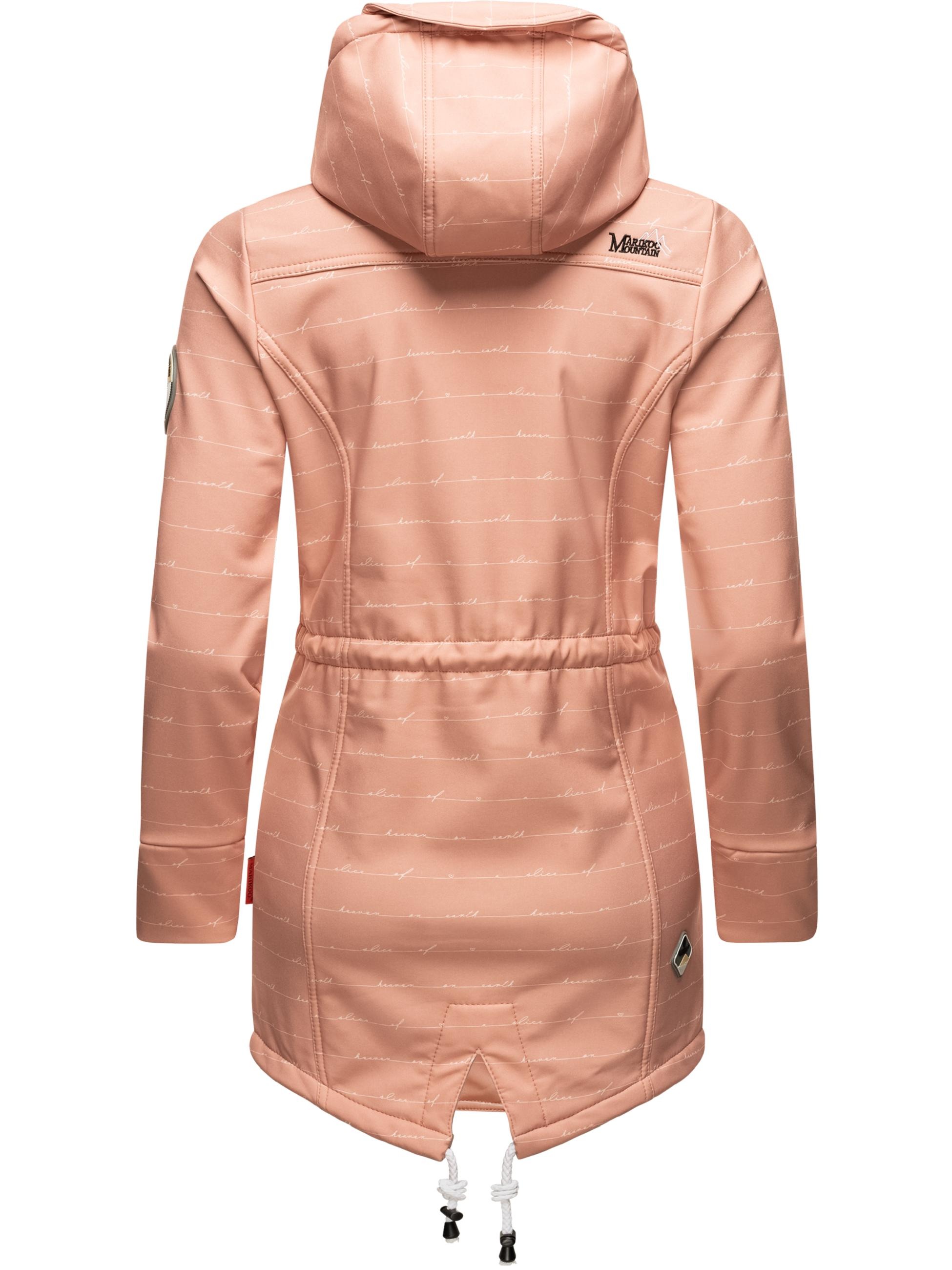 Marikoo Funktionsparka »Funktionsmantel Zimtzicke«, mit Kapuze, Wasserdichter Softshell Parka mit Kapuze