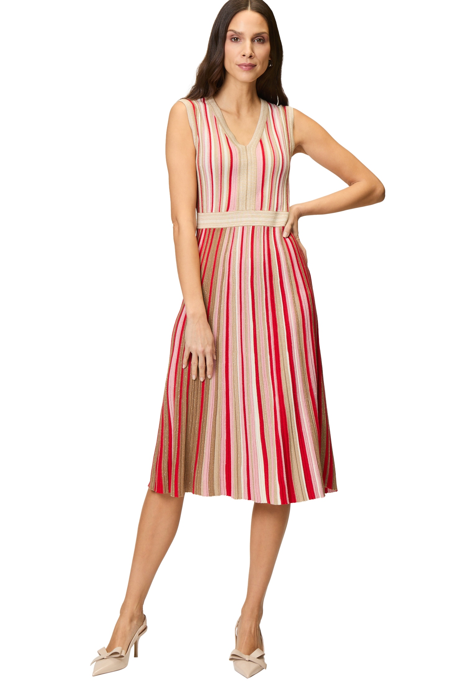 Zero Strickkleid »Strickkleid mit Streifen«